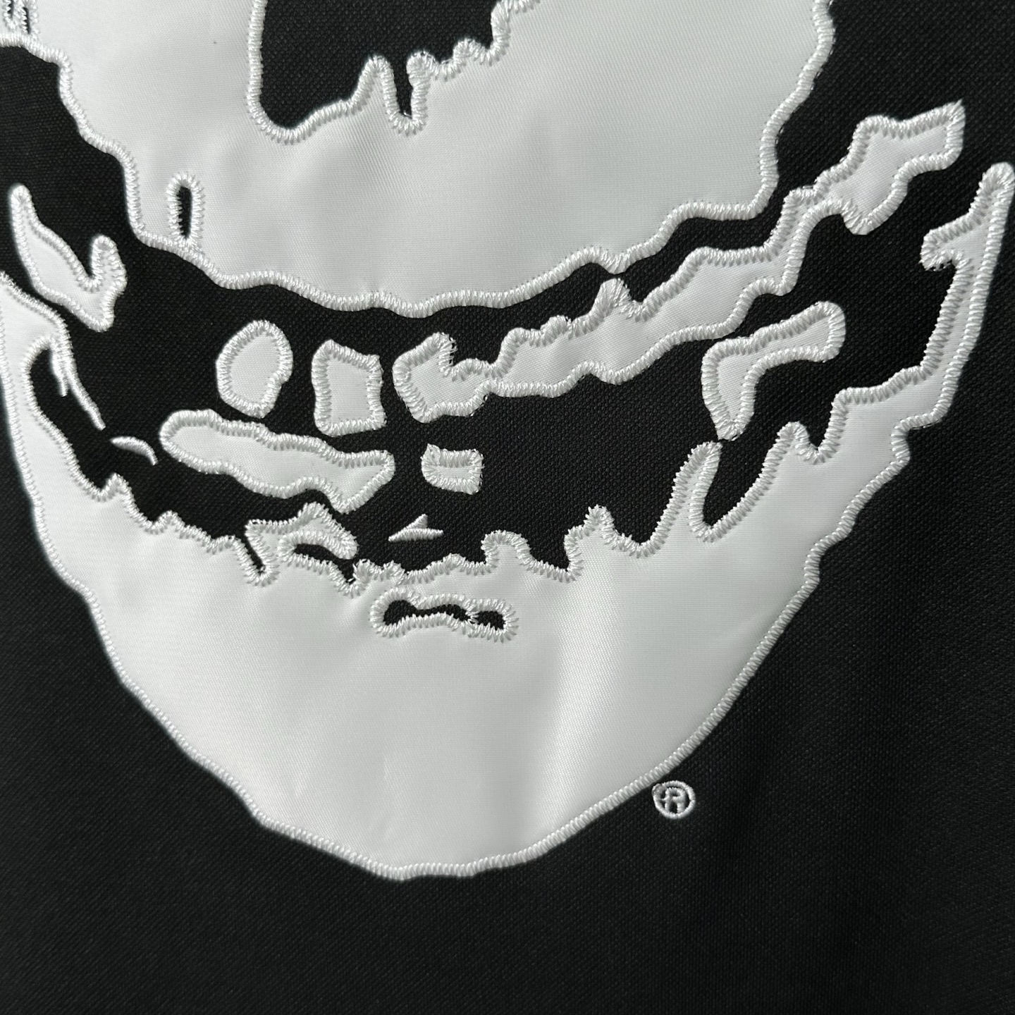 Supreme THE MISFITS 联名款 拼色骷髅冰球服 球衣 T恤 秋冬 长袖 黑色 紫色