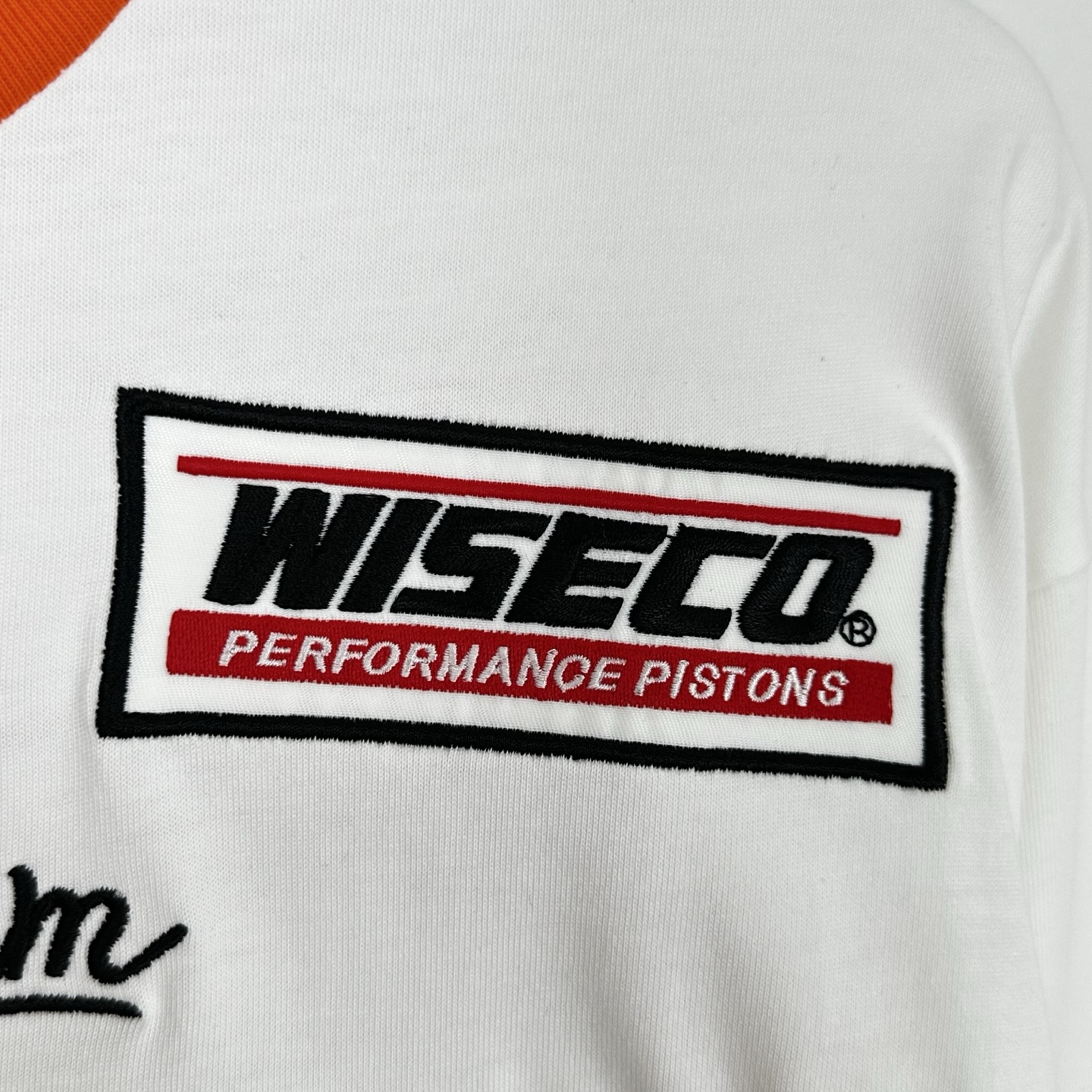Supreme VANSON 联名款 拼接刺绣logo赛车T恤 秋冬 长袖 粉色 蓝色 白色 黑色 