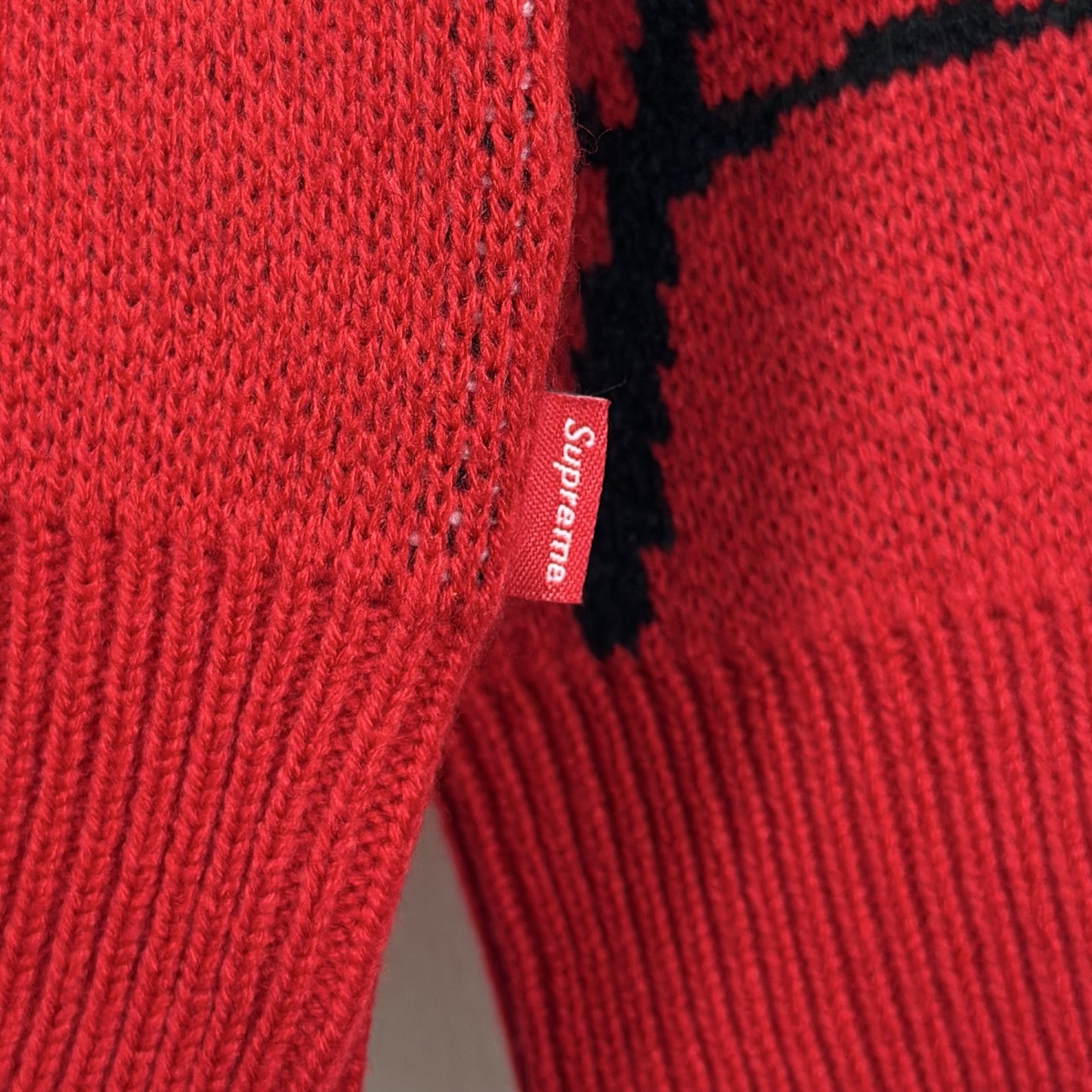Supreme VANSON SPIDER MAN SWEATER 联名款 蜘蛛满印图案刺绣圆领毛衣 针织衫 外套 秋冬 长袖 红色 黑色 