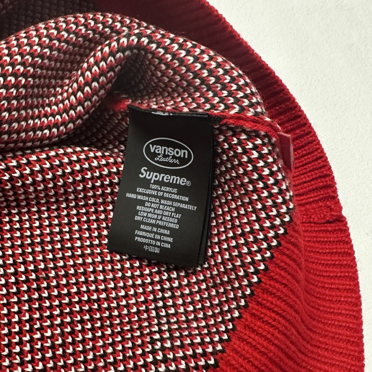 Supreme VANSON SPIDER MAN SWEATER 联名款 蜘蛛满印图案刺绣圆领毛衣 针织衫 外套 秋冬 长袖 红色 黑色 