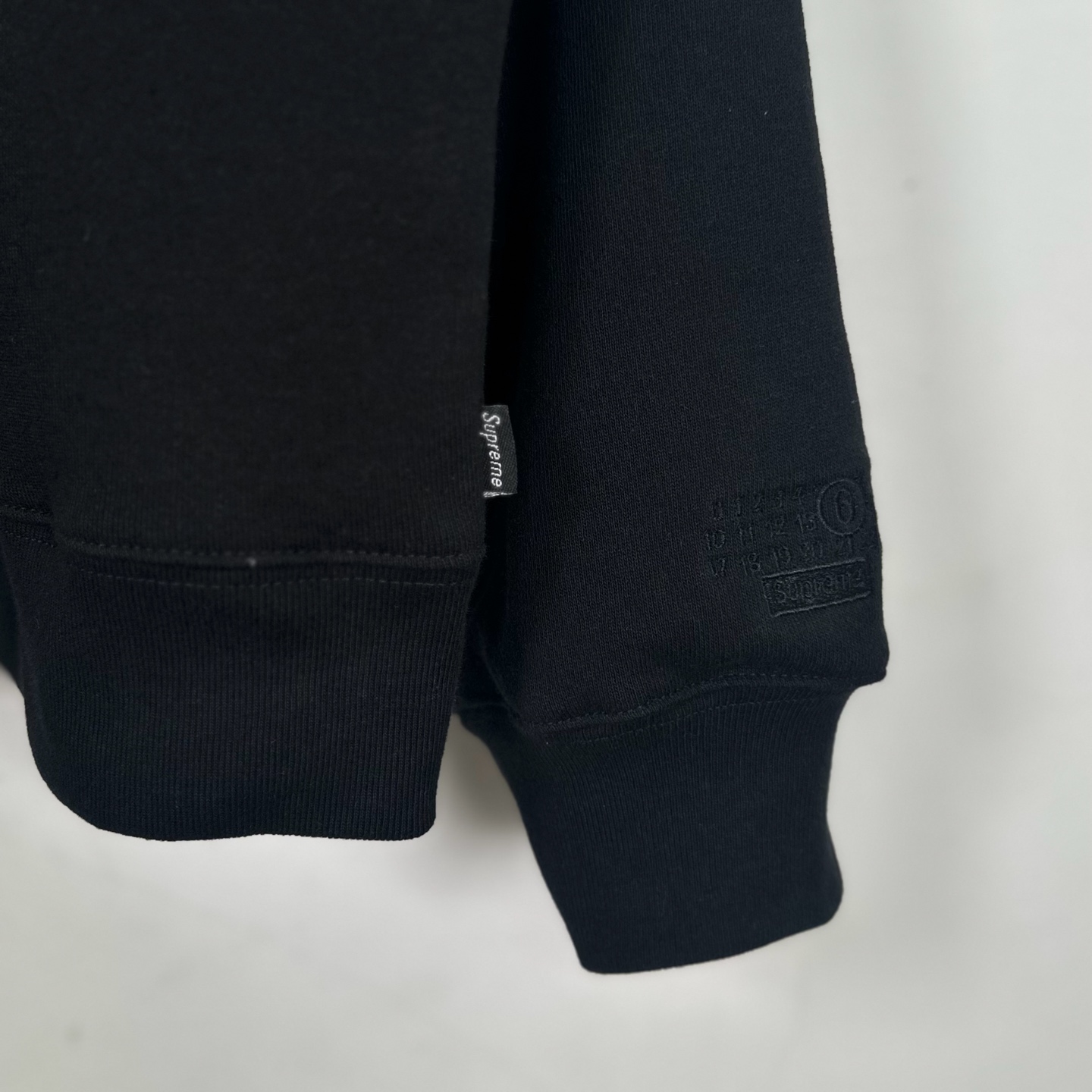 Supreme MM6 Maison Margiela 联名款 老鹰图案拉链连帽卫衣 连帽衫 外套 夹克 秋冬 长袖 灰色 黑色 紫红色