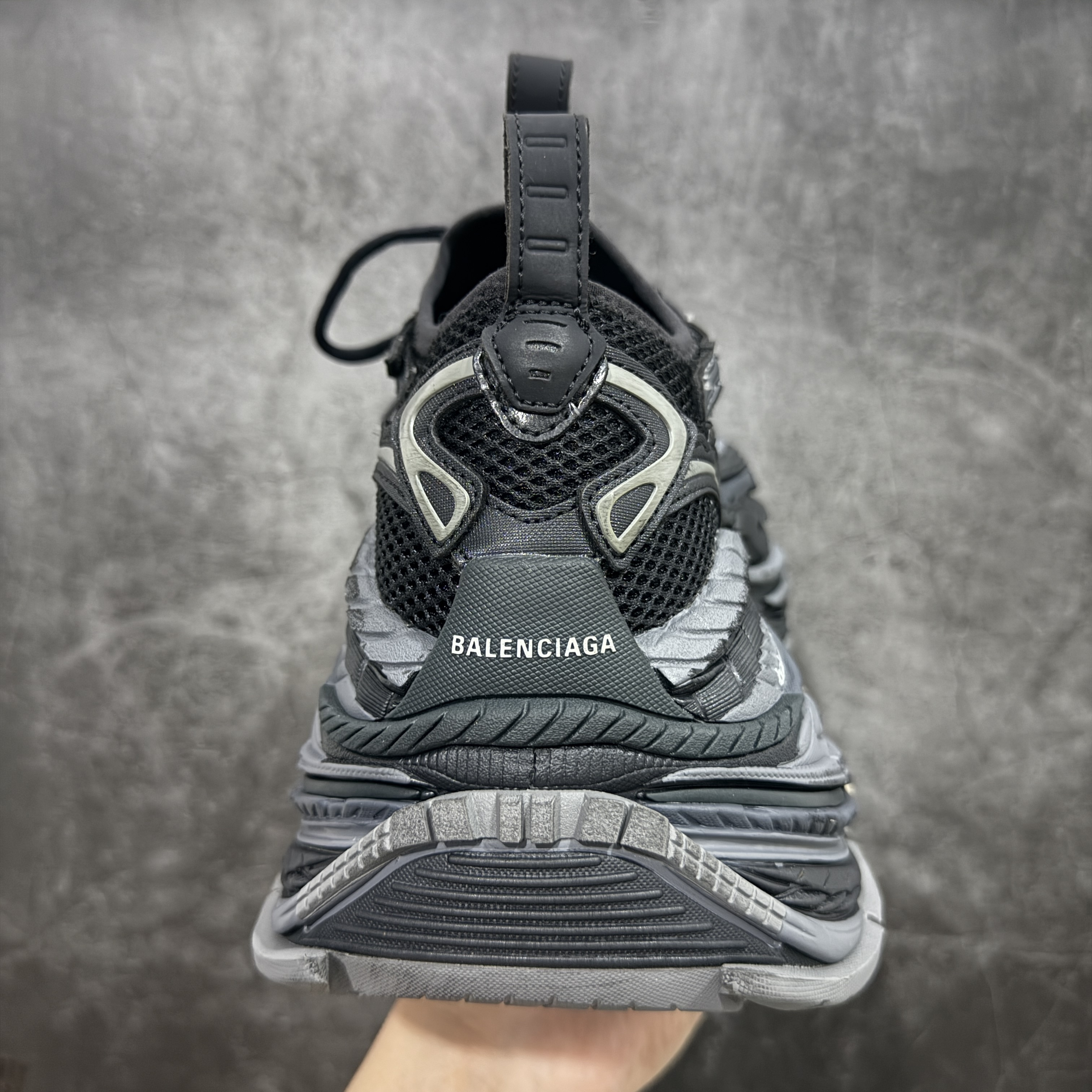 Balenciaga 16XL Platform 巴黎世家17代 老爹鞋 运动鞋 复古板鞋 休闲鞋 男鞋 女鞋 黑灰色C0-821137WPLTF1011