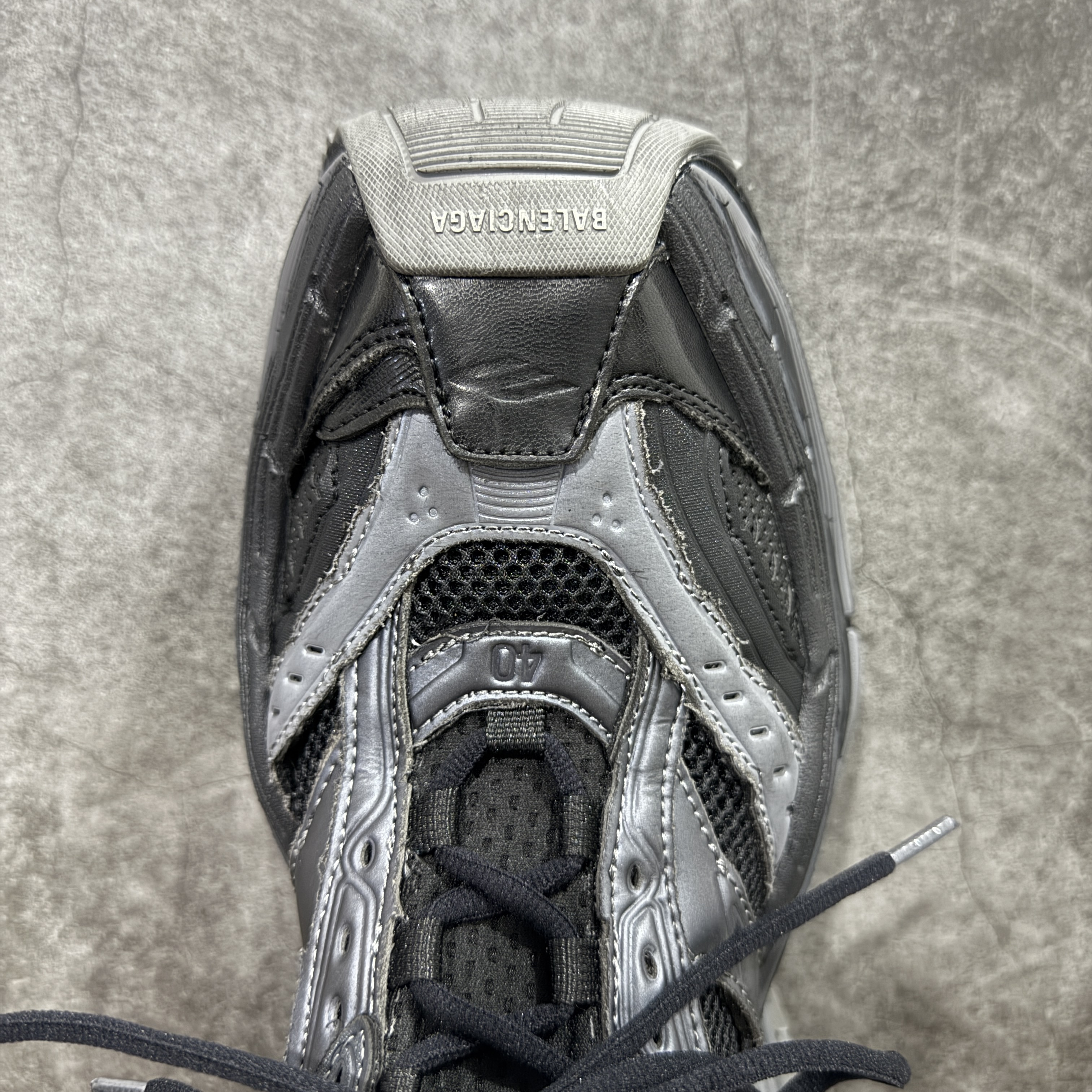 Balenciaga 16XL Platform 巴黎世家17代 老爹鞋 运动鞋 复古板鞋 休闲鞋 男鞋 女鞋 黑灰色C0-821137WPLTF1011