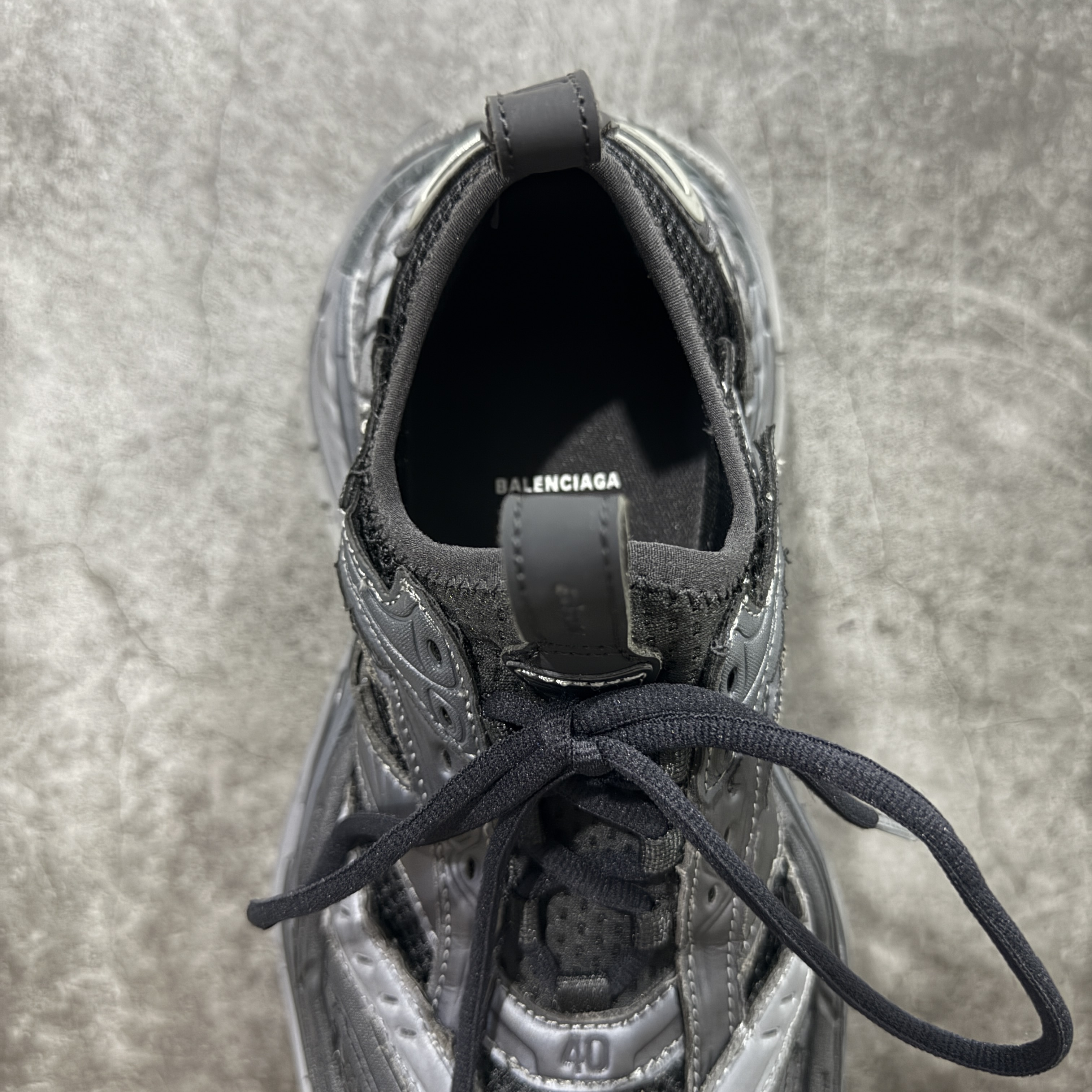 Balenciaga 16XL Platform 巴黎世家17代 老爹鞋 运动鞋 复古板鞋 休闲鞋 男鞋 女鞋 黑灰色C0-821137WPLTF1011