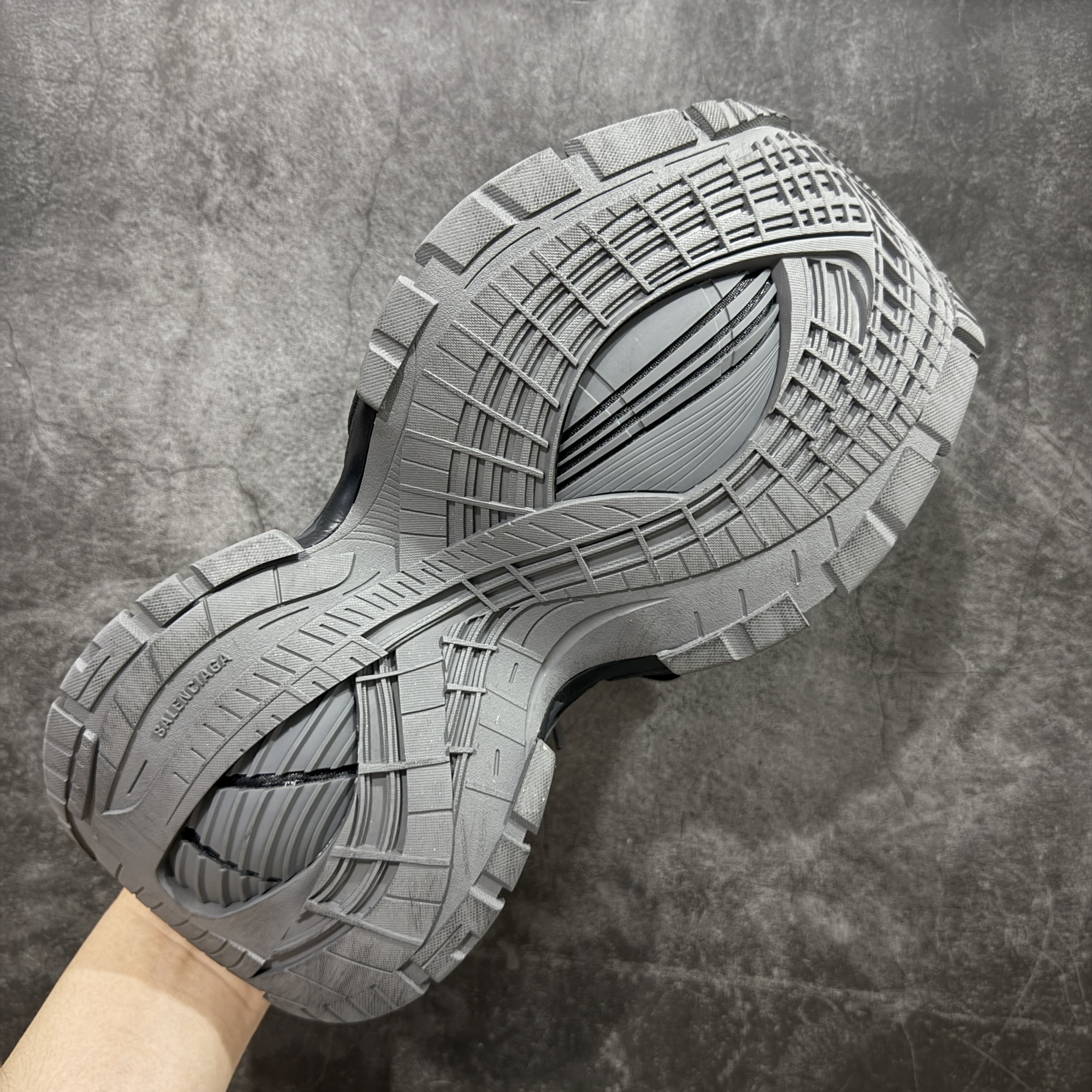 Balenciaga 16XL Platform 巴黎世家17代 老爹鞋 运动鞋 复古板鞋 休闲鞋 男鞋 女鞋 黑灰色C0-821137WPLTF1011