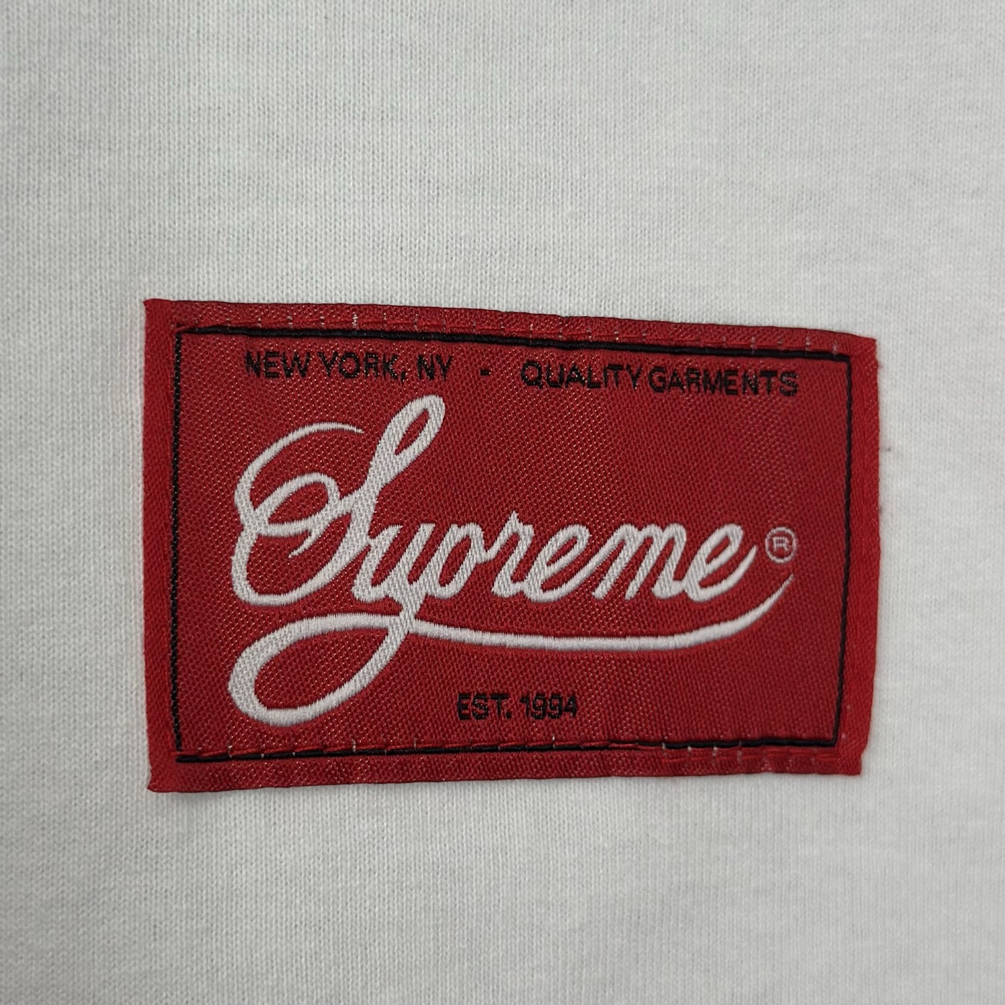 Supreme 虎头数字66足球长袖T恤 黑色 白色