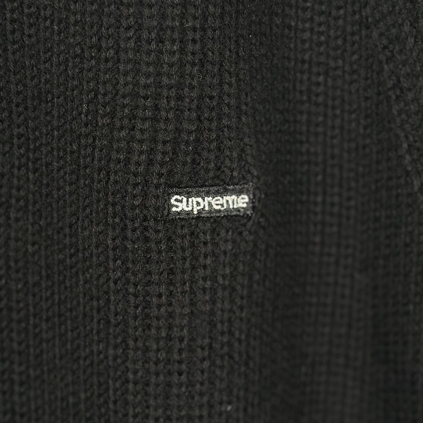 Supreme 刺绣徽标针织Polo衫毛衣 针织衫 外套 秋冬 长袖 黑色 粉色 迷彩