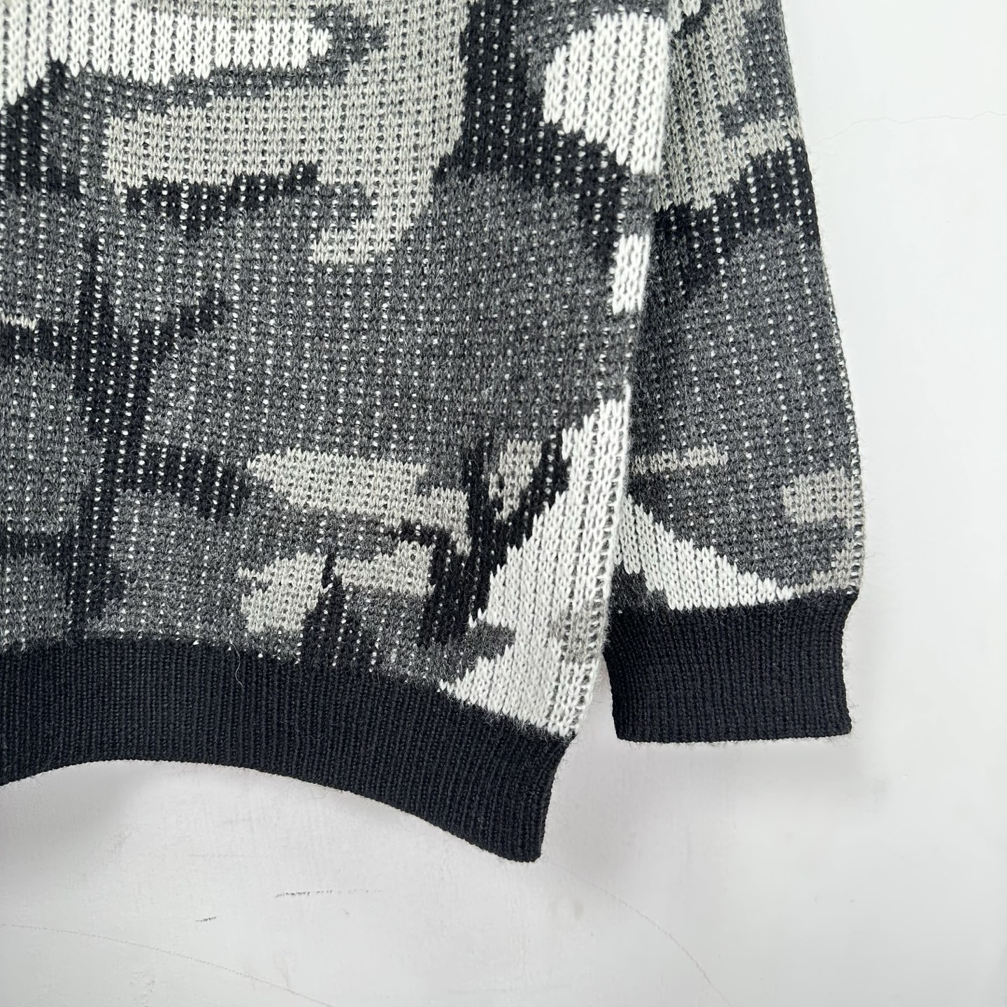 Supreme 刺绣徽标针织Polo衫毛衣 针织衫 外套 秋冬 长袖 黑色 粉色 迷彩