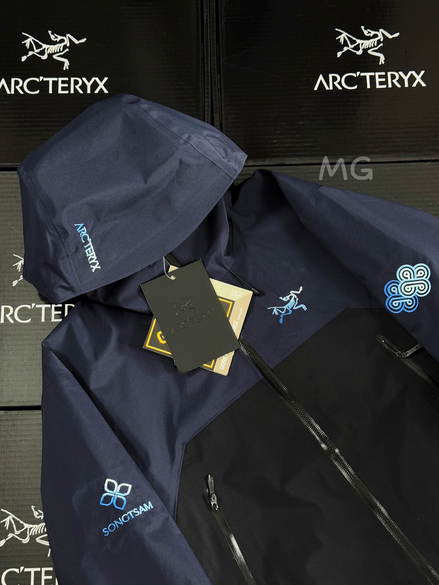 台州 Arcteryx 始祖鸟 BETA 松赞 SL3.0SONGTSAM纳木措 硬壳轻薄 徒步 透气防水防风 冲锋衣 男女同款B5-蓝色X000009553