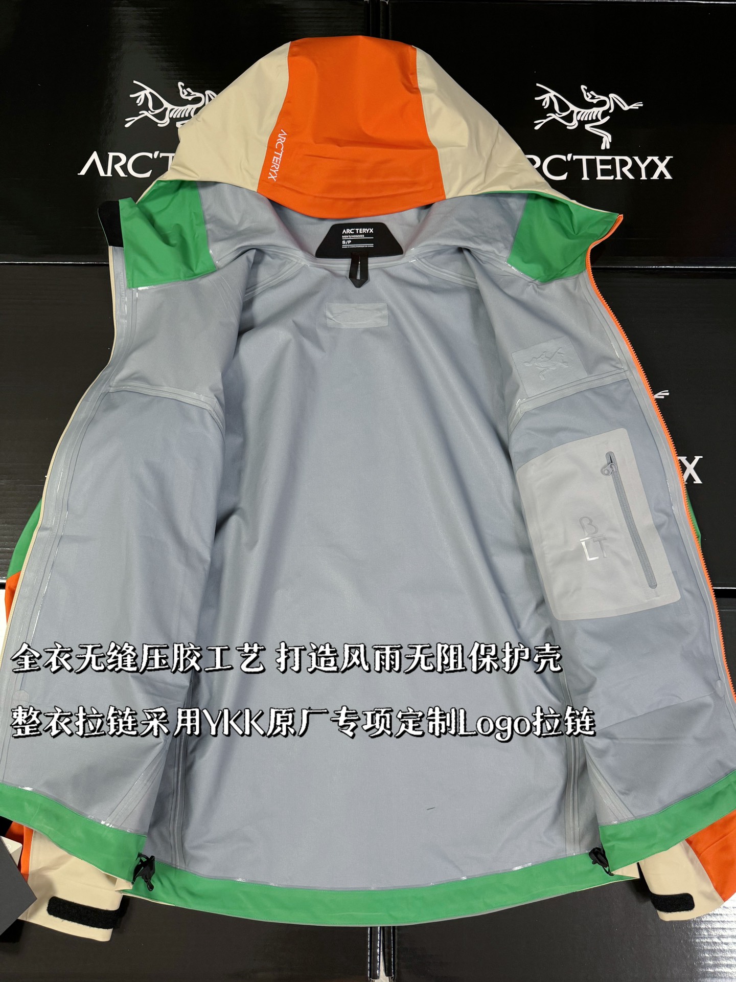  Arcteryx 始祖鸟 LIGHTWEIGHT JACKET 南迦巴瓦系列  硬壳轻薄 徒步 透气防水防风 冲锋衣 男女同款B5  X000007499