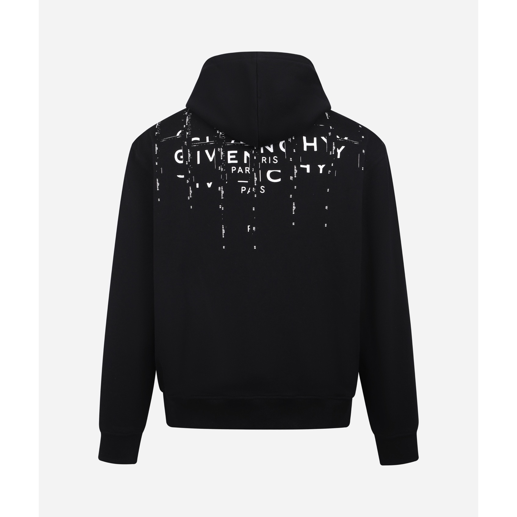 Givenchy 纪梵希 艺术印花拉链连帽卫衣 外套 长袖 秋冬款 黑色 B0