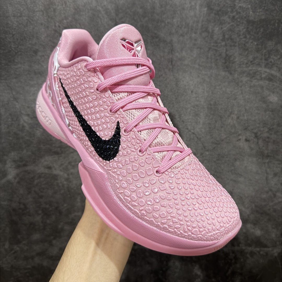 MX 特殊配色 Kobe6  前掌Zoom Turbo 气垫 后掌EVA缓震 低筒 球鞋 籃球鞋 實戰鞋 真碳板 男鞋 波鞋  樱花粉