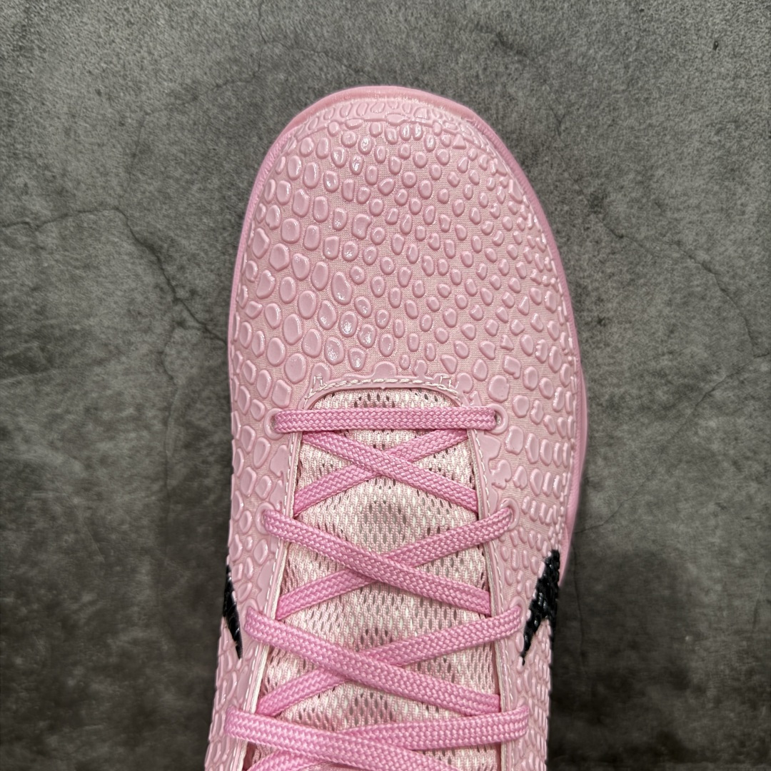 MX 特殊配色 Kobe6  前掌Zoom Turbo 气垫 后掌EVA缓震 低筒 球鞋 籃球鞋 實戰鞋 真碳板 男鞋 波鞋  樱花粉
