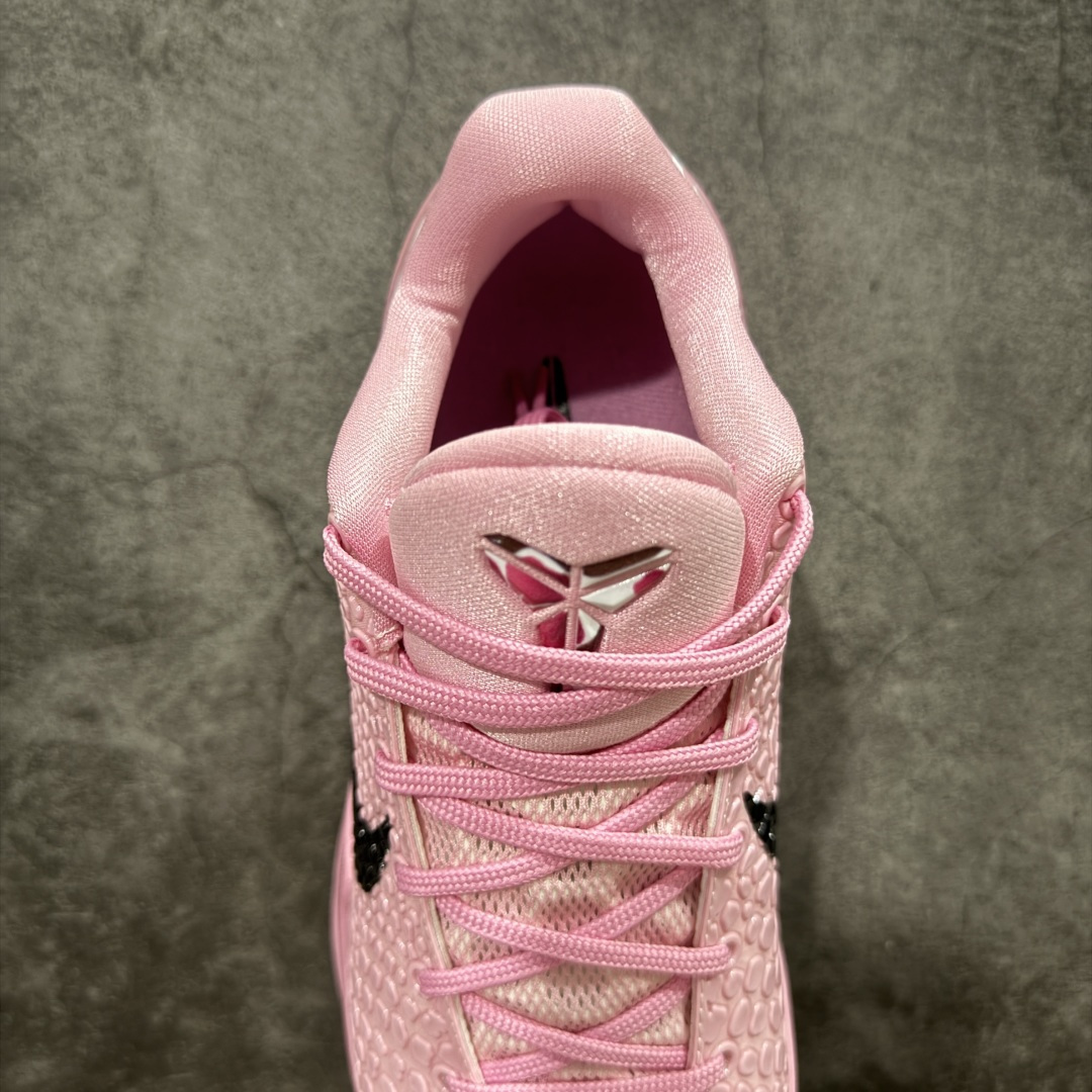 MX 特殊配色 Kobe6  前掌Zoom Turbo 气垫 后掌EVA缓震 低筒 球鞋 籃球鞋 實戰鞋 真碳板 男鞋 波鞋  樱花粉