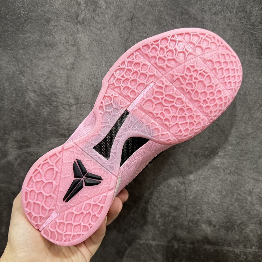 MX 特殊配色 Kobe6  前掌Zoom Turbo 气垫 后掌EVA缓震 低筒 球鞋 籃球鞋 實戰鞋 真碳板 男鞋 波鞋  樱花粉