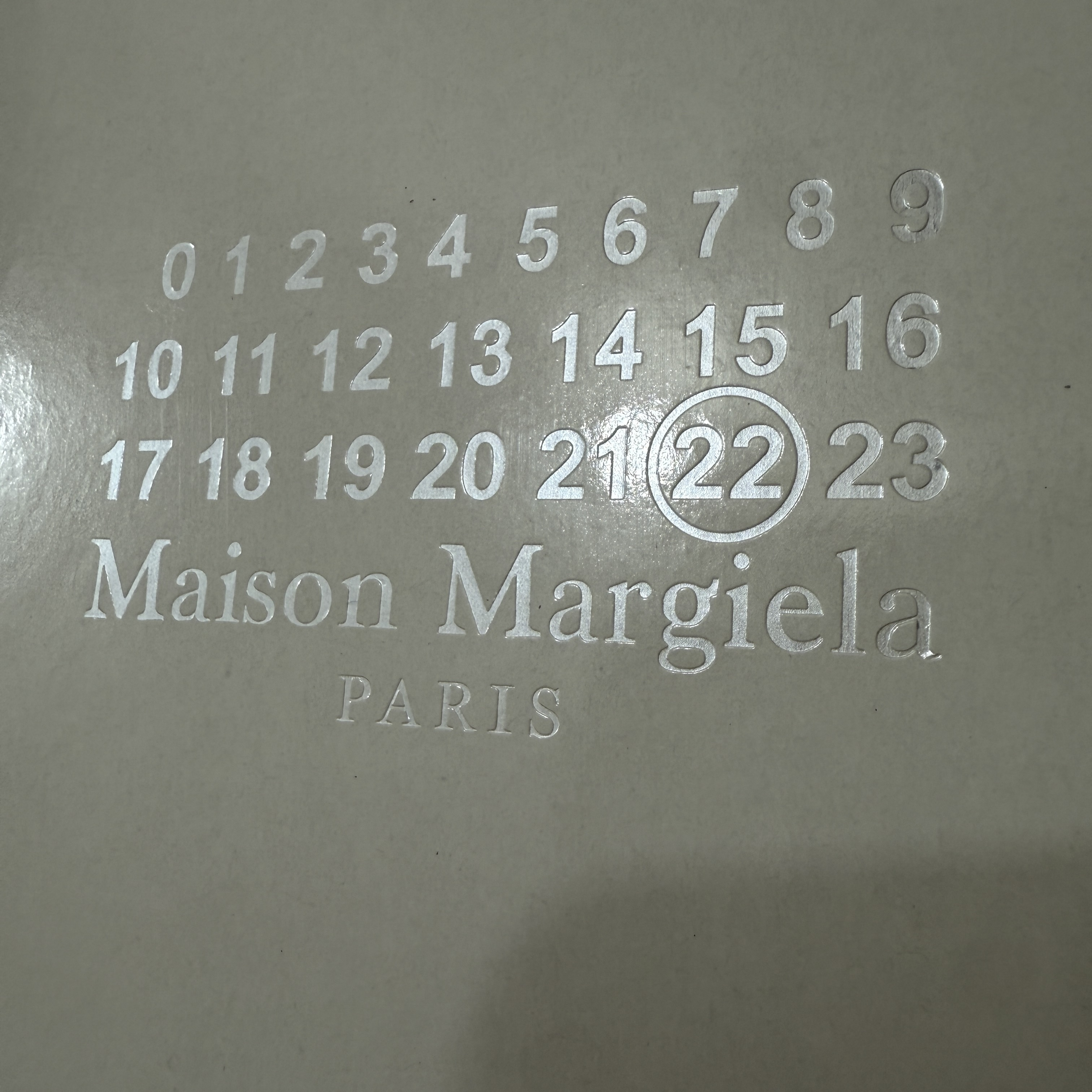 Maison Margiela MM6 马吉拉 德训鞋 低筒 休闲鞋 运动鞋 板鞋 男鞋 女鞋  白灰色 S57WS0236P1895101