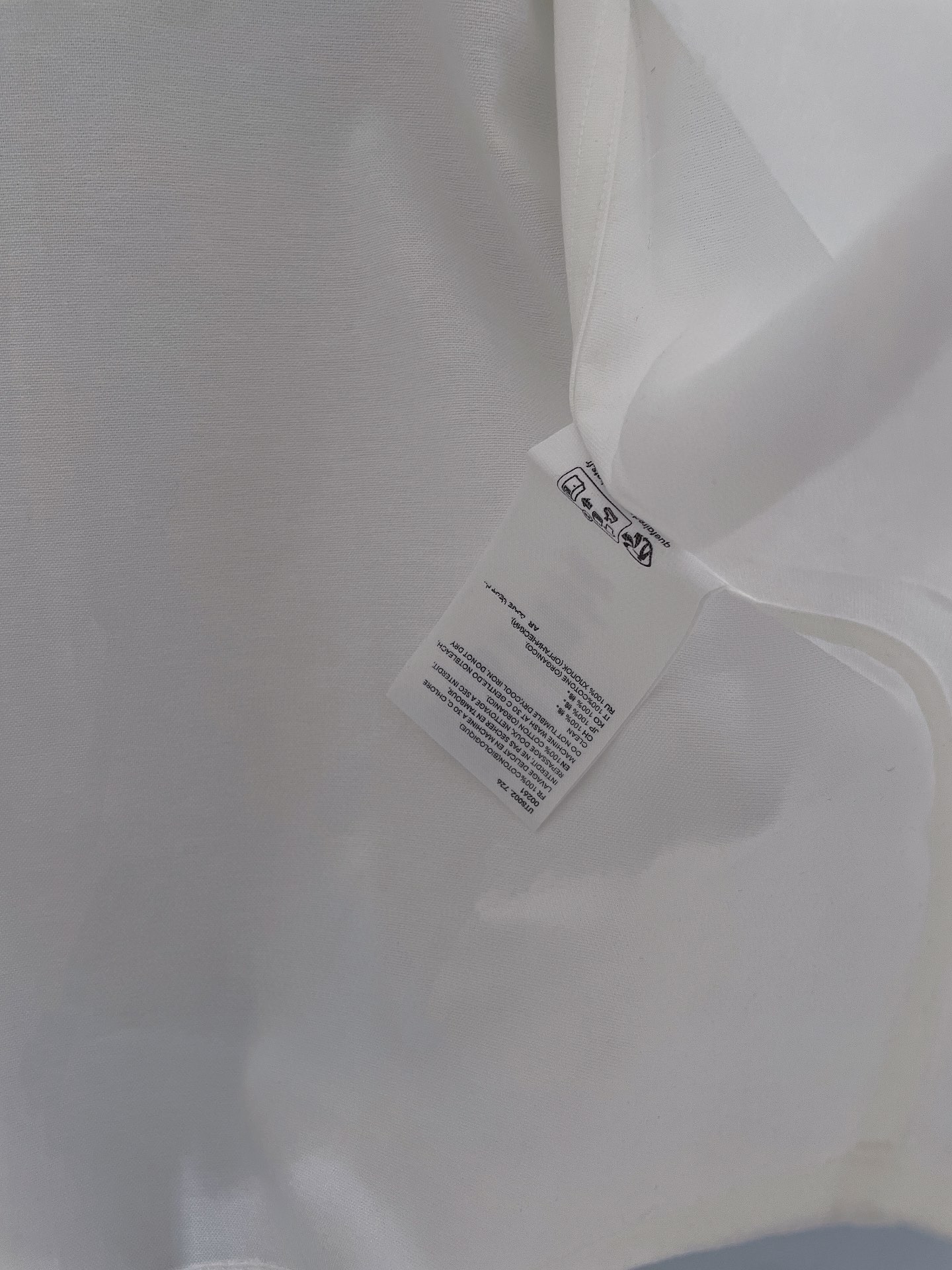 AMIPARIS 熊猫限定衬衫 外套 长袖 男女同款 白色 A5
