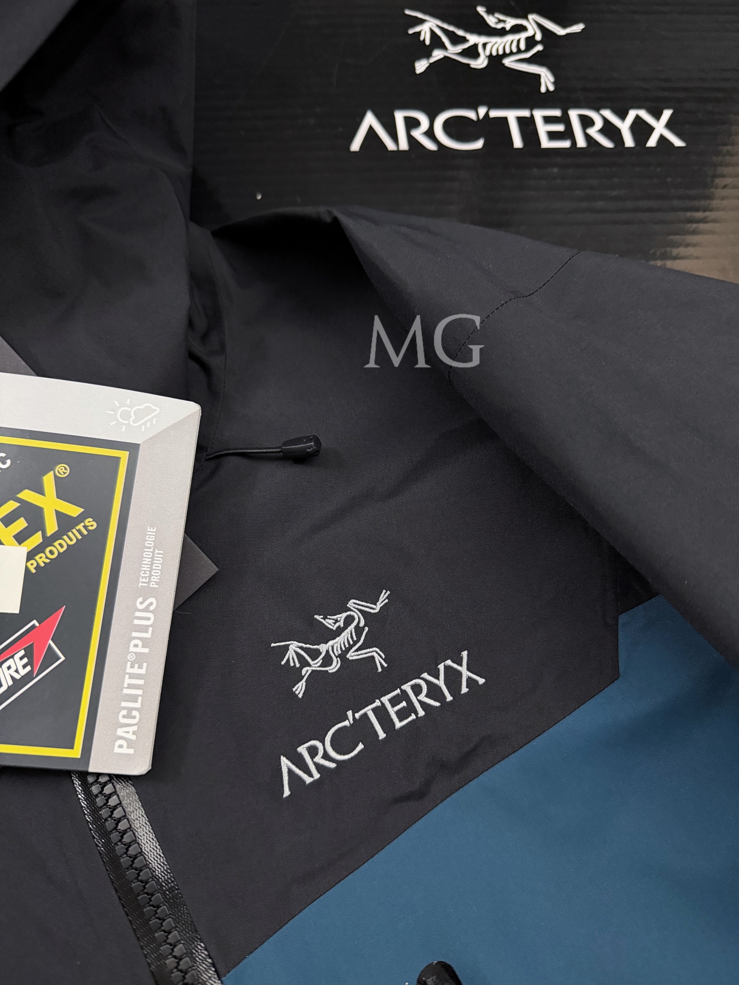 G95台州 Arcteryx 始祖鸟 ALPHA SV JACKET第8代 GTX-PRO 硬壳轻薄 徒步 透气防水防风 冲锋衣 男款 蓝色 B5-X000009989