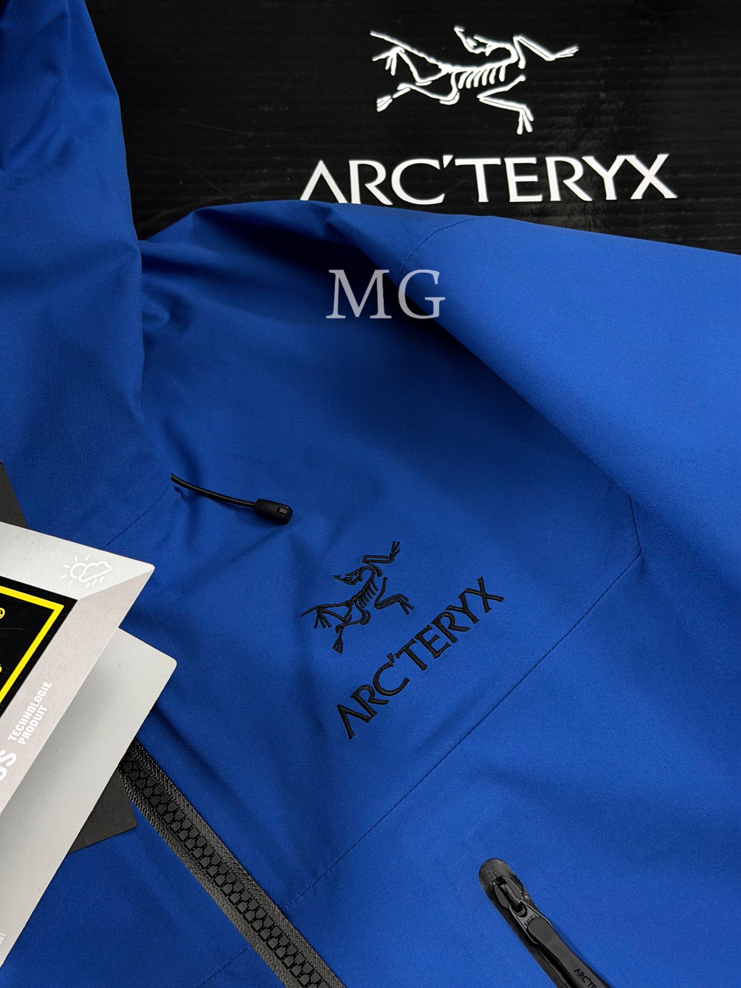 G95台州 Arcteryx 始祖鸟 ALPHA SV JACKET第8代 GTX-PRO 硬壳轻薄 徒步 透气防水防风 冲锋衣 男款 蓝色 B5-X000009989
