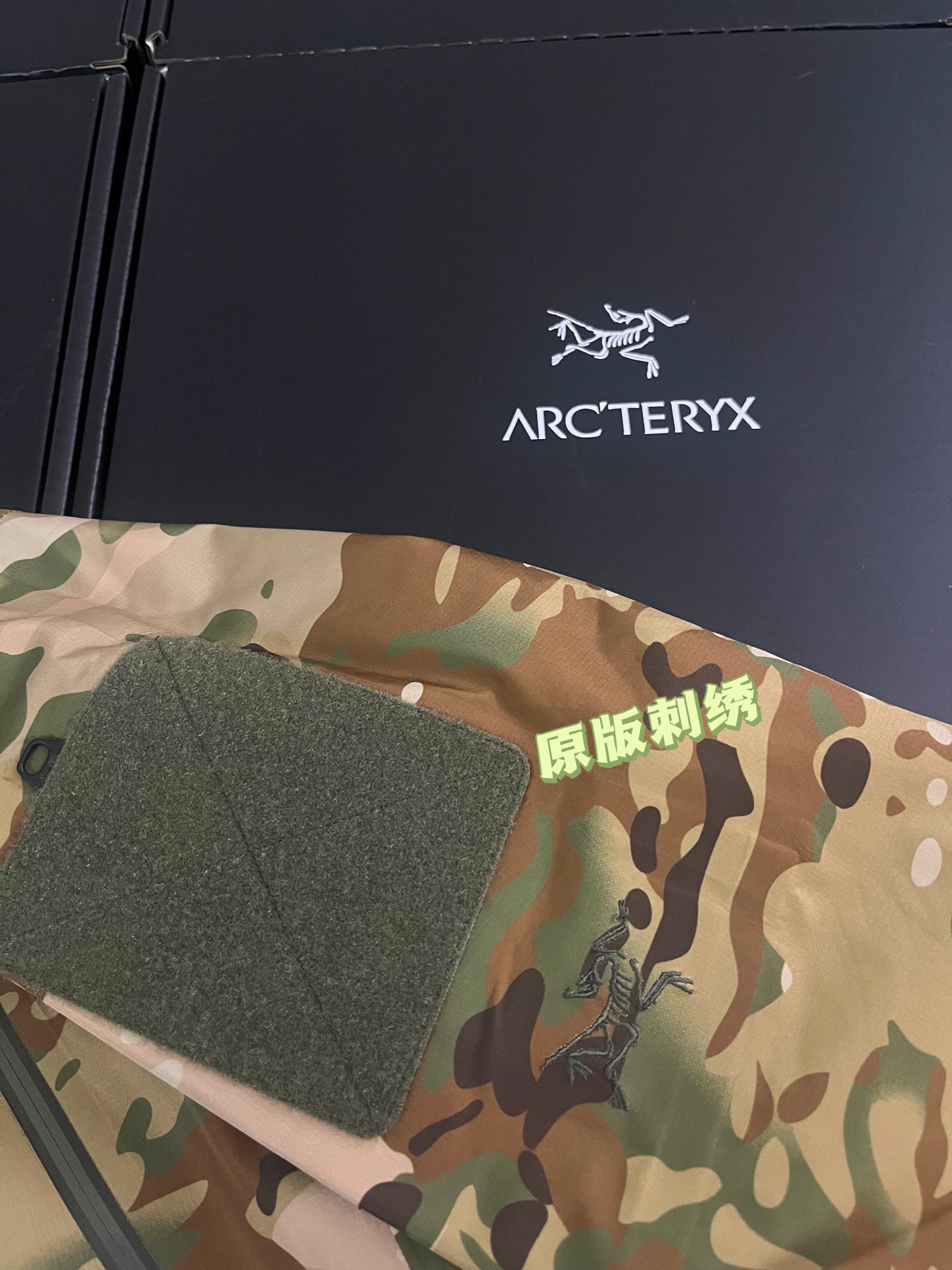 G06台州 Arcteryx 始祖鸟ALPHA JACKET GEN2 GTX 军鸟硬壳轻薄 徒步 透气防水防风 冲锋衣 男款 迷彩 B5-18863