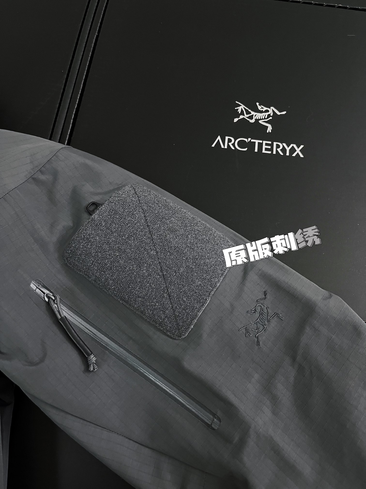 G06台州 Arcteryx 始祖鸟ALPHA JACKET GEN2 GTX 军鸟硬壳轻薄 徒步 透气防水防风 冲锋衣 男款 灰色 B5-18863