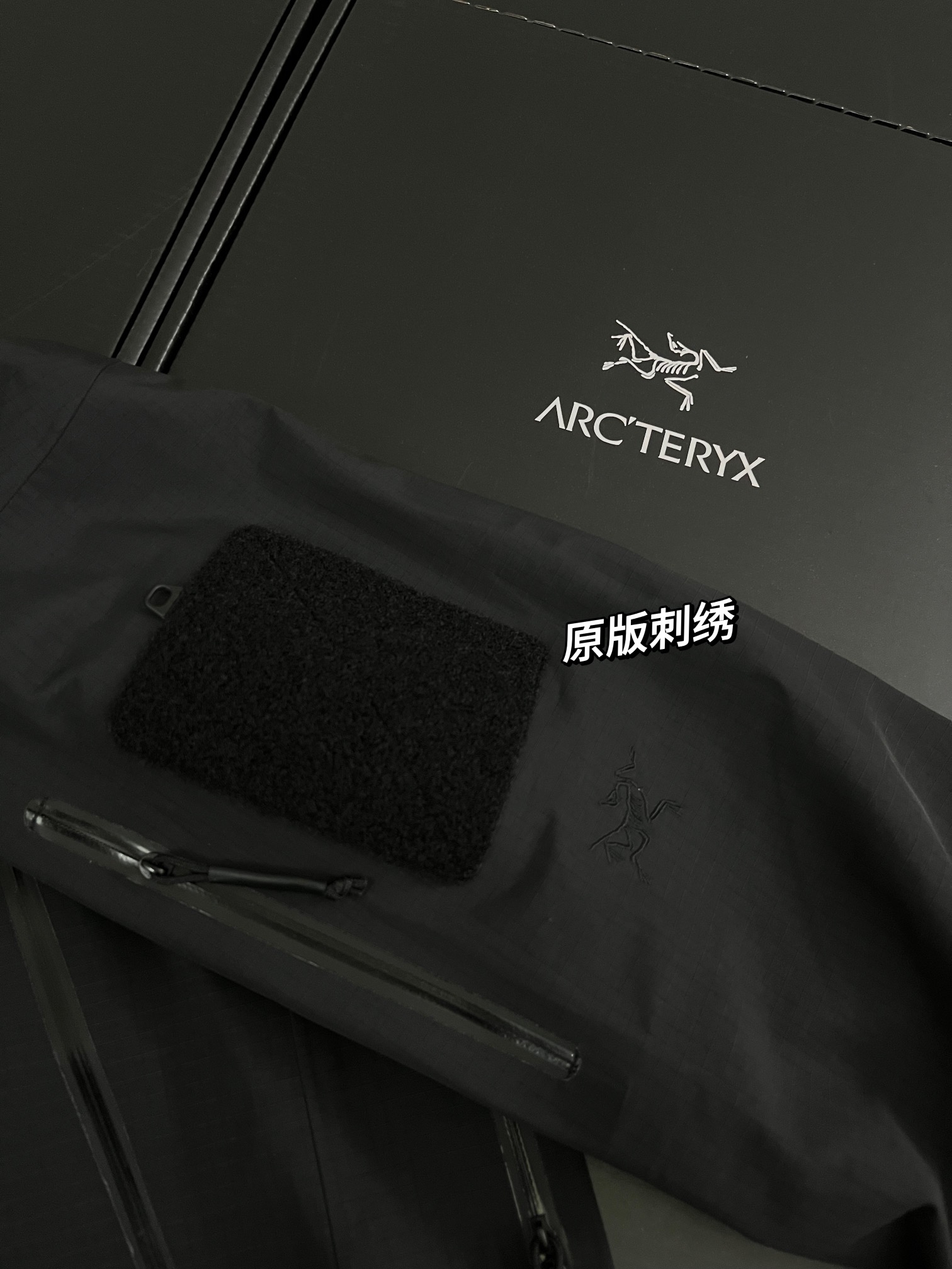 G06台州 Arcteryx 始祖鸟ALPHA JACKET GEN2 GTX 军鸟硬壳轻薄 徒步 透气防水防风 冲锋衣 男款 黑色 B5-18863