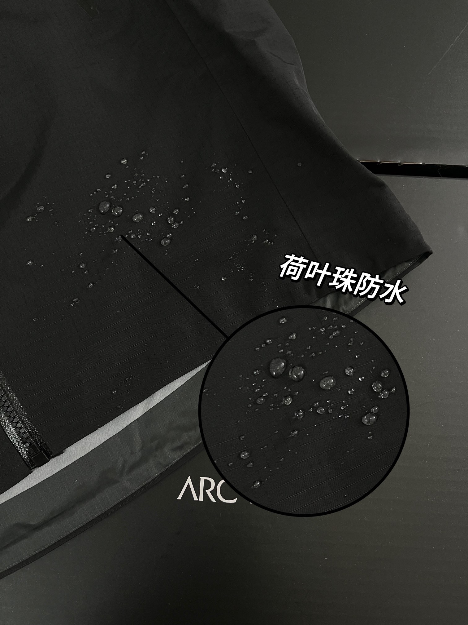 G06台州 Arcteryx 始祖鸟ALPHA JACKET GEN2 GTX 军鸟硬壳轻薄 徒步 透气防水防风 冲锋衣 男款 黑色 B5-18863