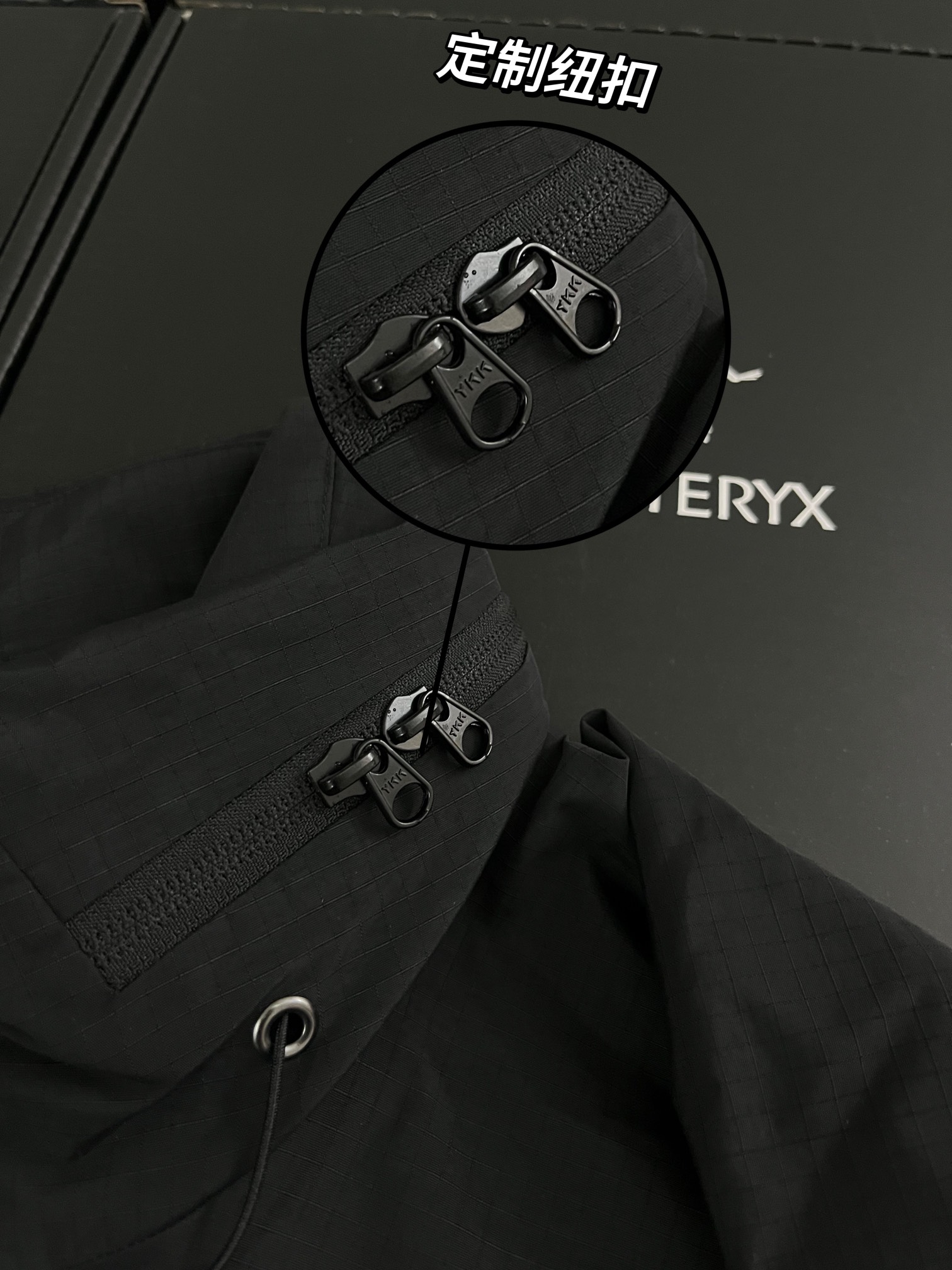 G06台州 Arcteryx 始祖鸟ALPHA JACKET GEN2 GTX 军鸟硬壳轻薄 徒步 透气防水防风 冲锋衣 男款 黑色 B5-18863