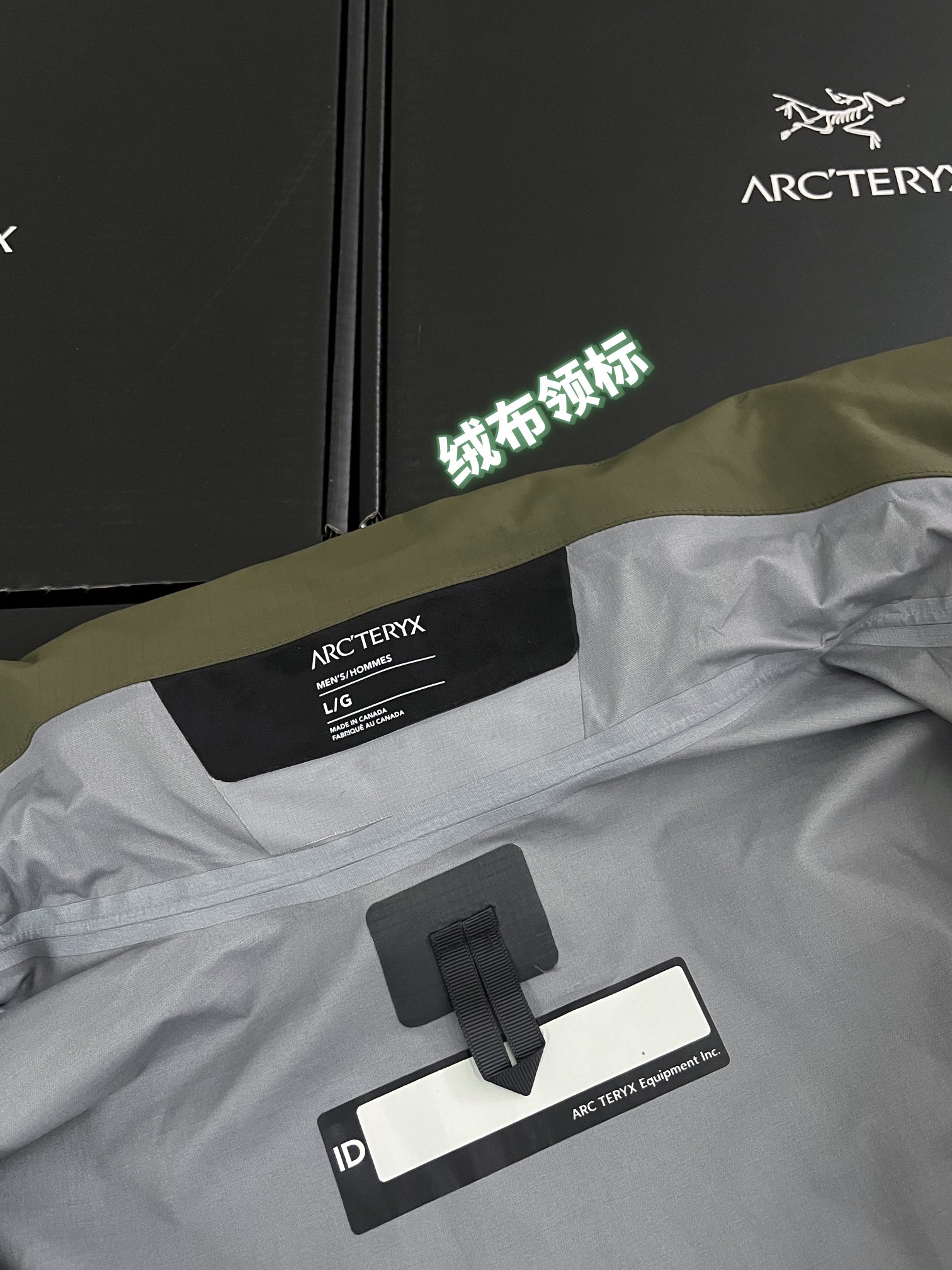 G06台州 Arcteryx 始祖鸟ALPHA JACKET GEN2 GTX 军鸟硬壳轻薄 徒步 透气防水防风 冲锋衣 男款橄榄绿 B5-18863