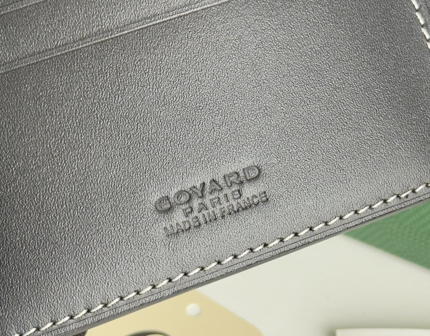GOYARD 戈雅 8格卡位钱包 钱夹 卡包 短款 男女同款 黑色（黄色内衬）