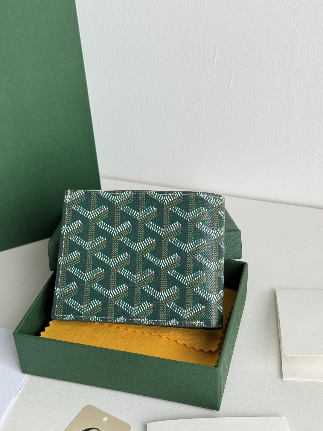 GOYARD 戈雅 8格卡位钱包 钱夹 卡包 短款 男女同款 绿色