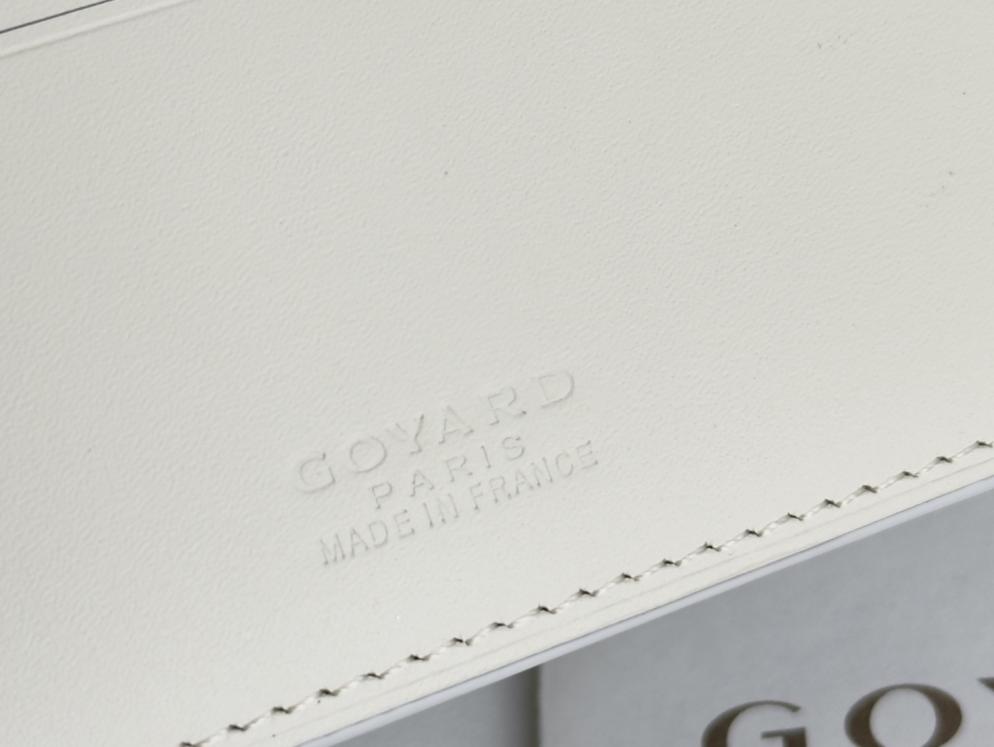 GOYARD 戈雅 8格卡位钱包 钱夹 卡包 短款 男女同款 白色