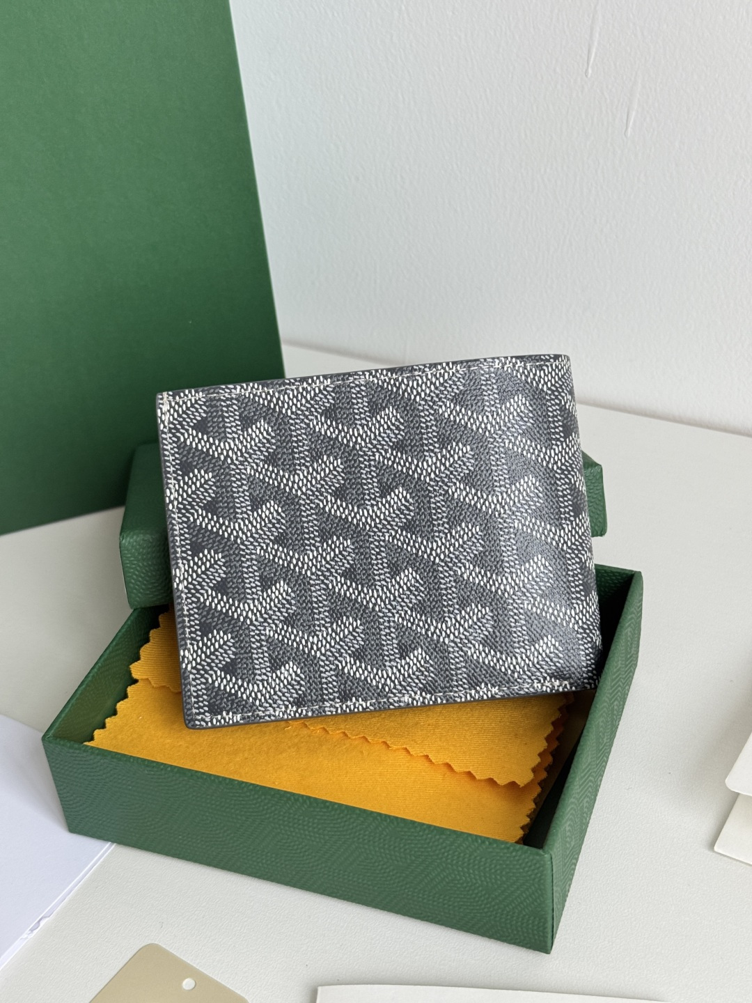 GOYARD 戈雅 8格卡位钱包 钱夹 卡包 短款 男女同款 灰色