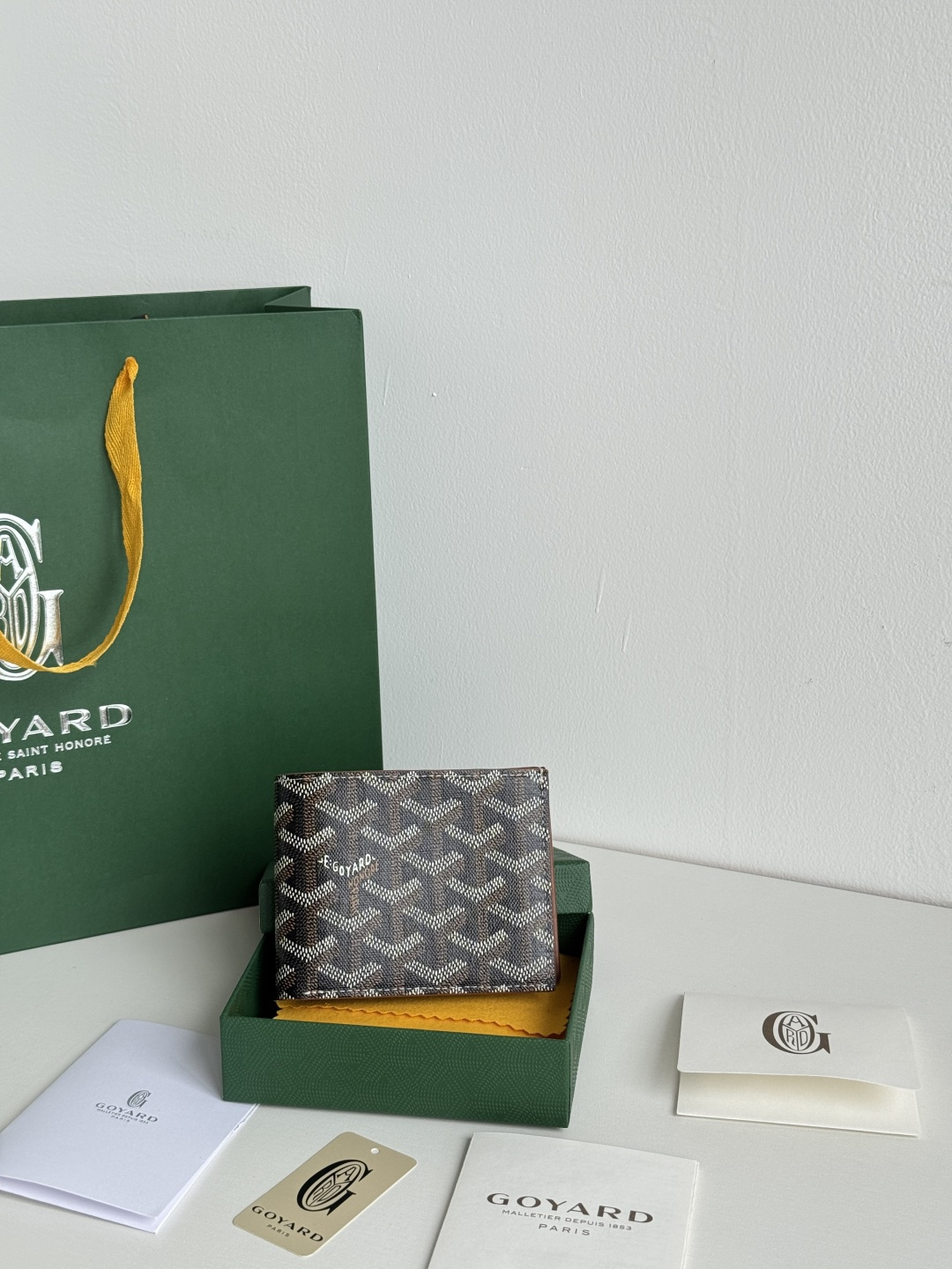 GOYARD 戈雅 8格卡位钱包 钱夹 卡包 短款 男女同款 棕褐色