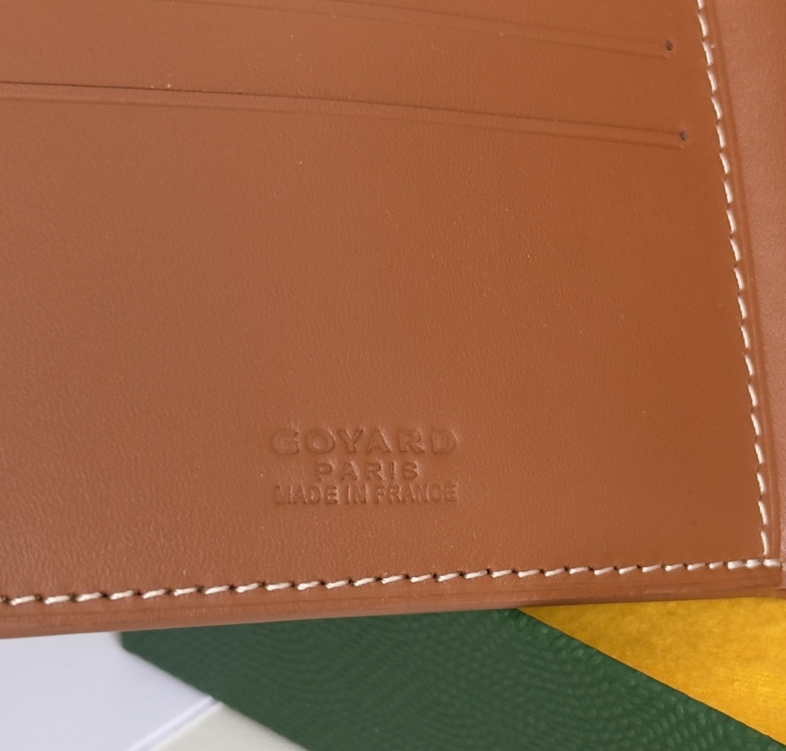 GOYARD 戈雅 8格卡位钱包 钱夹 卡包 短款 男女同款 棕褐色