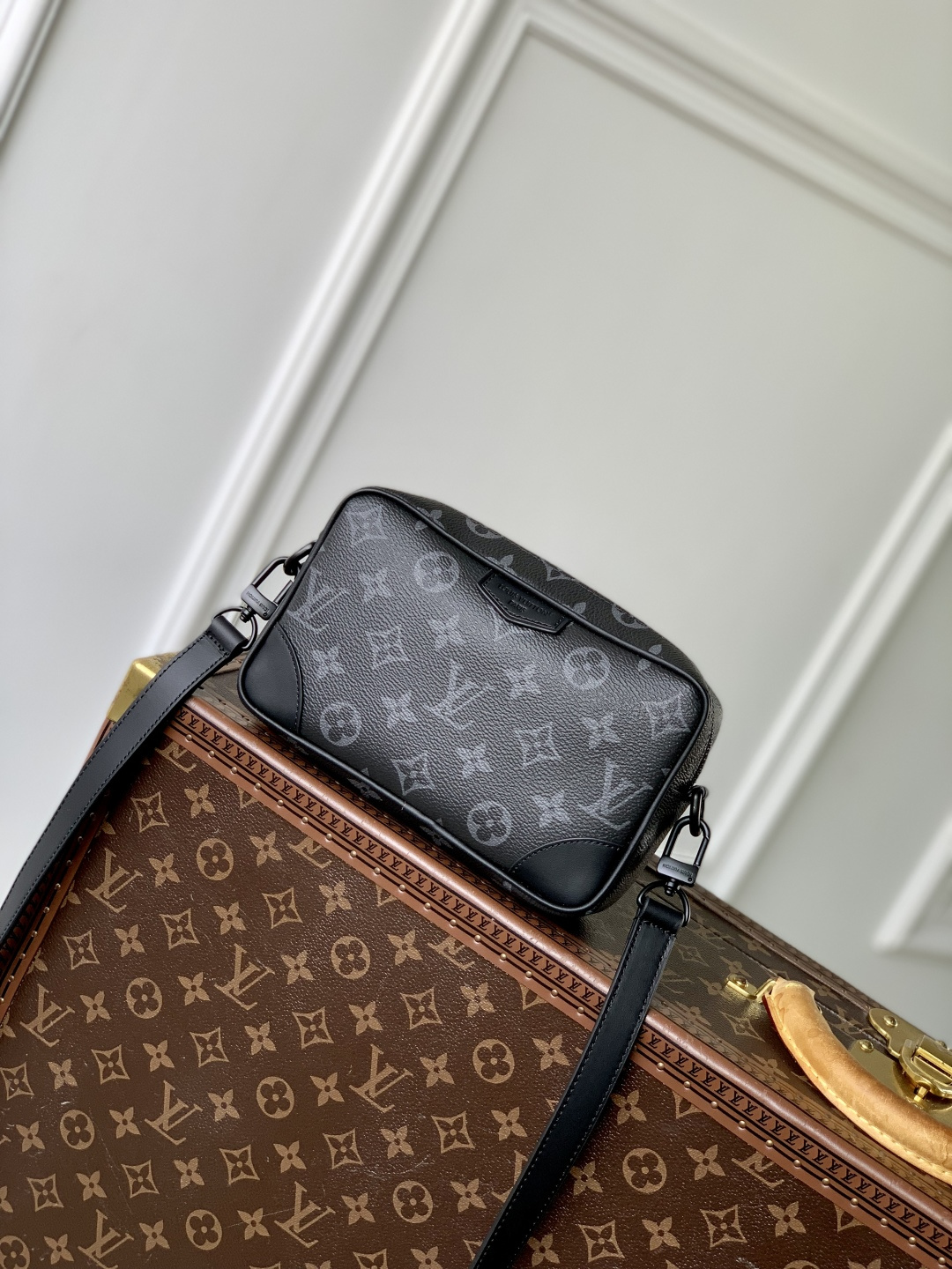  LOUIS VUITTONNANO LV Trocadéro  -(Denim)- Handheld and shoulder bag--F0-M14253