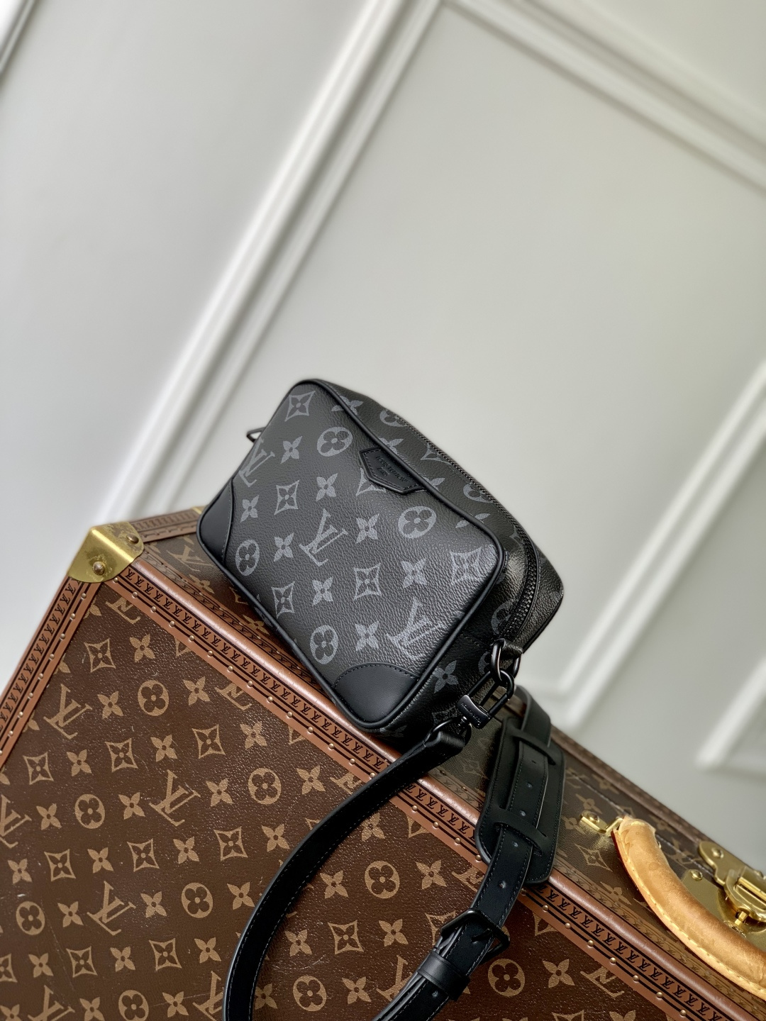  LOUIS VUITTONNANO LV Trocadéro  -(Denim)- Handheld and shoulder bag--F0-M14253