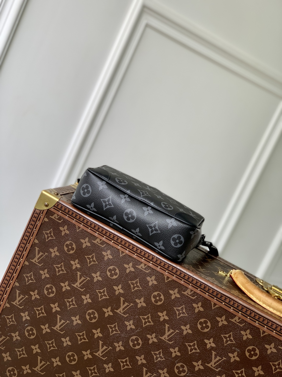  LOUIS VUITTONNANO LV Trocadéro  -(Denim)- Handheld and shoulder bag--F0-M14253