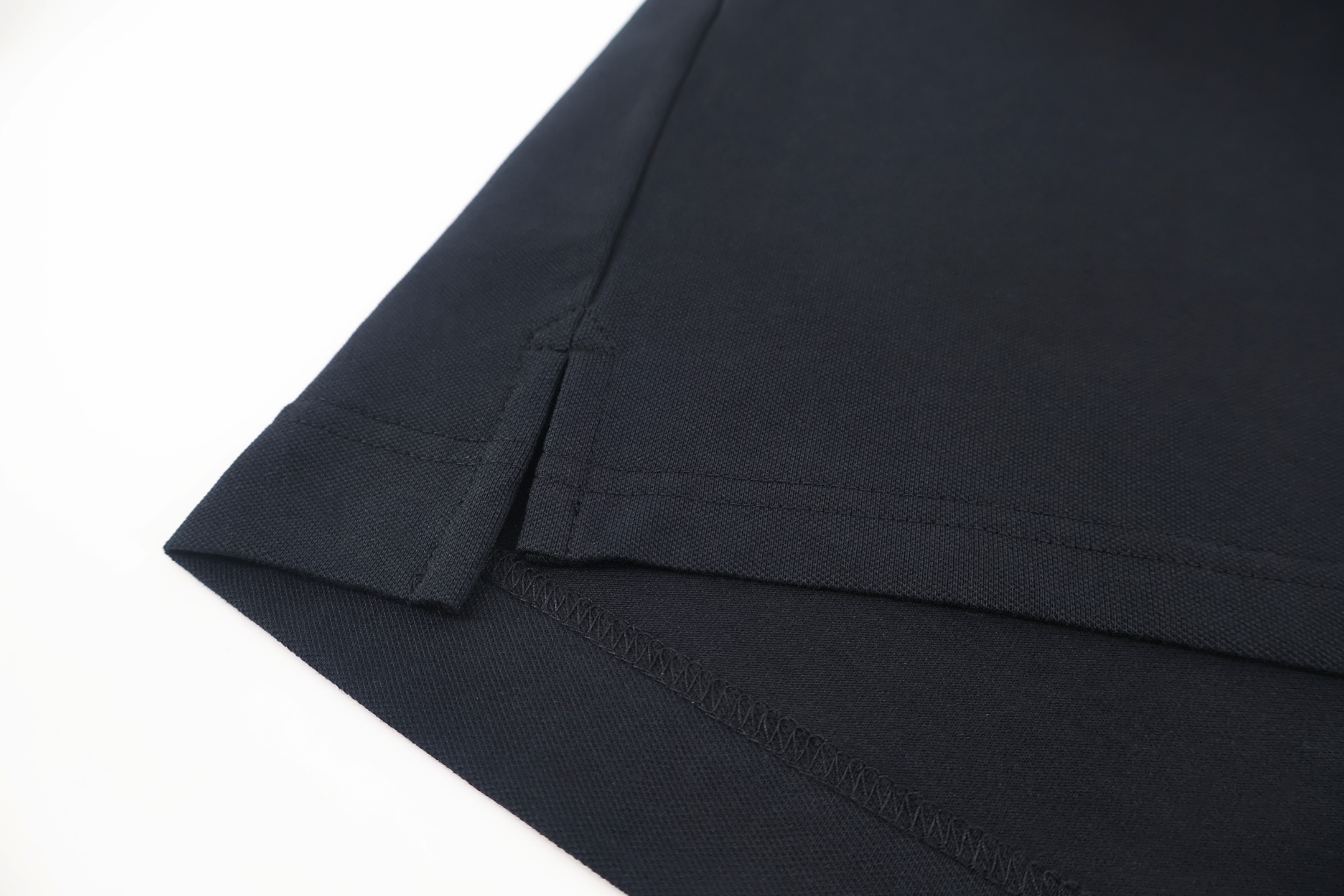 Acne Studios 后背印花徽标翻领衫 Polo衫 长袖 黑色 白色 A5