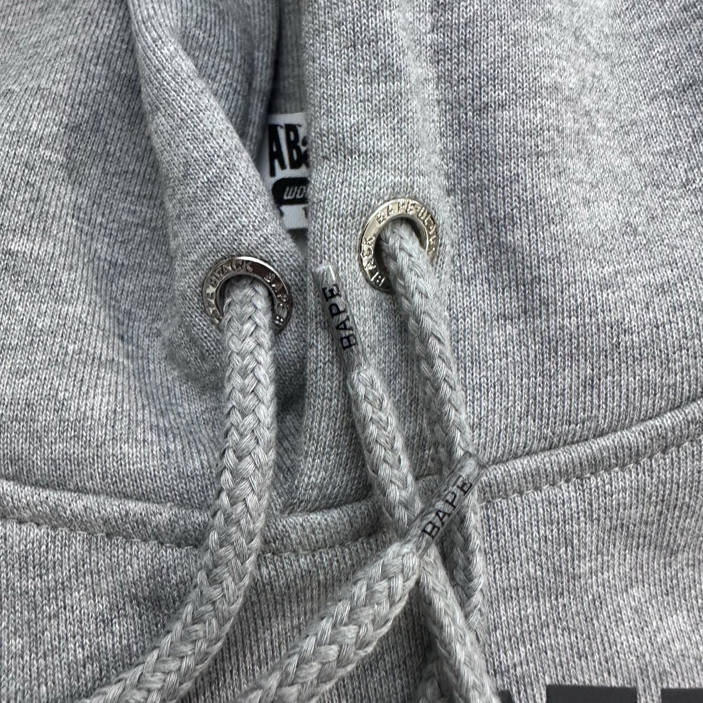 A BATHING APE BAPE SS26 猿人 字母印花 连帽卫衣 男女同款 0ZXSWM003141Q