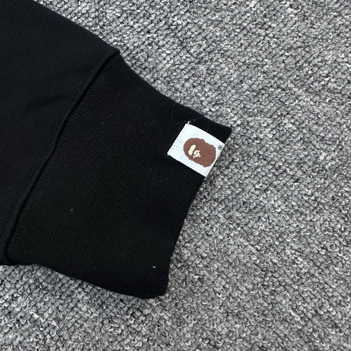 A BATHING APE BAPE SS26 猿人 字母印花 连帽卫衣 男女同款 0ZXSWM003141Q