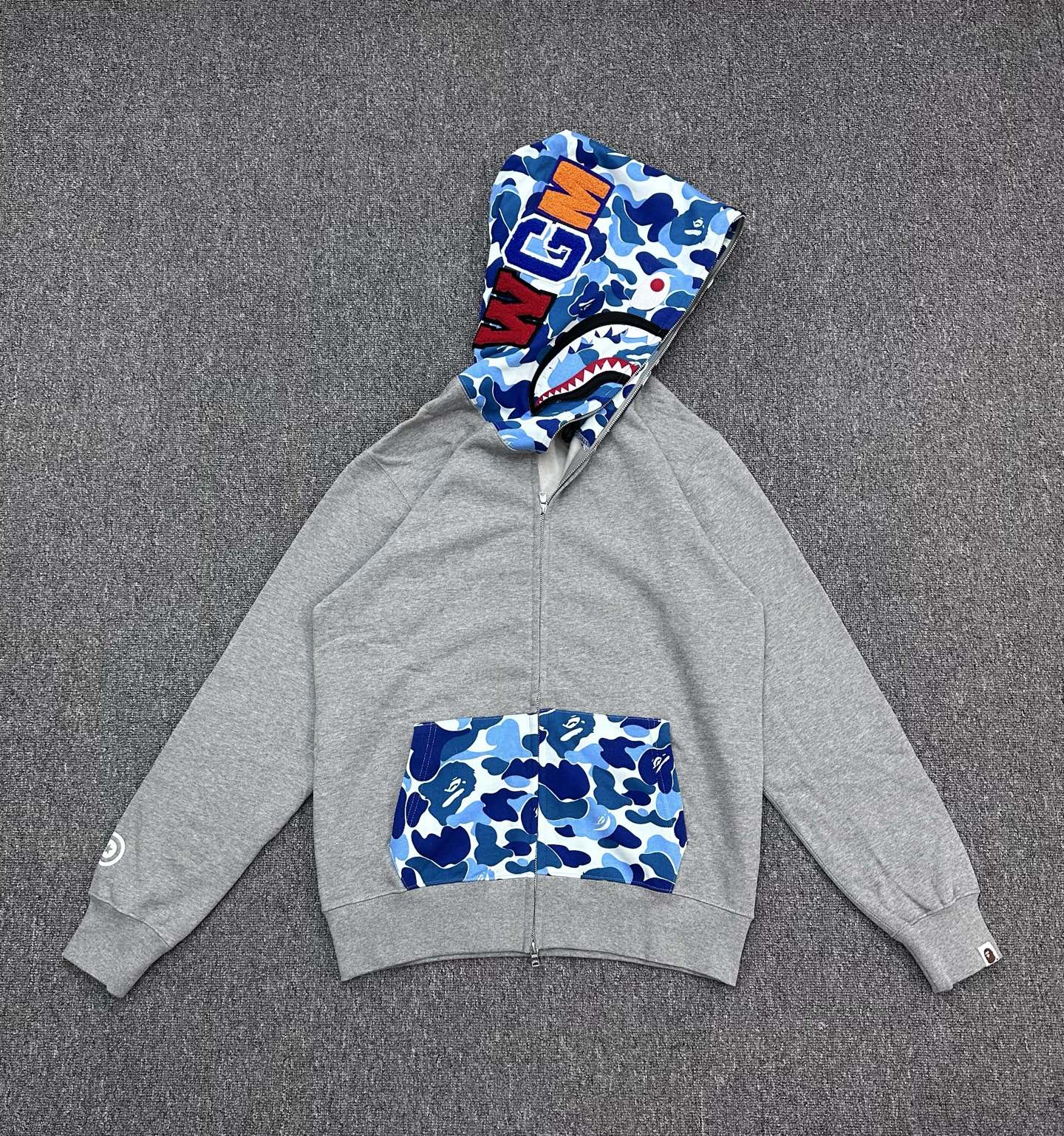 A BATHING APE BAPE SS26 猿人 拼接迷彩 男女同款B0-0ZXSWM301151Q