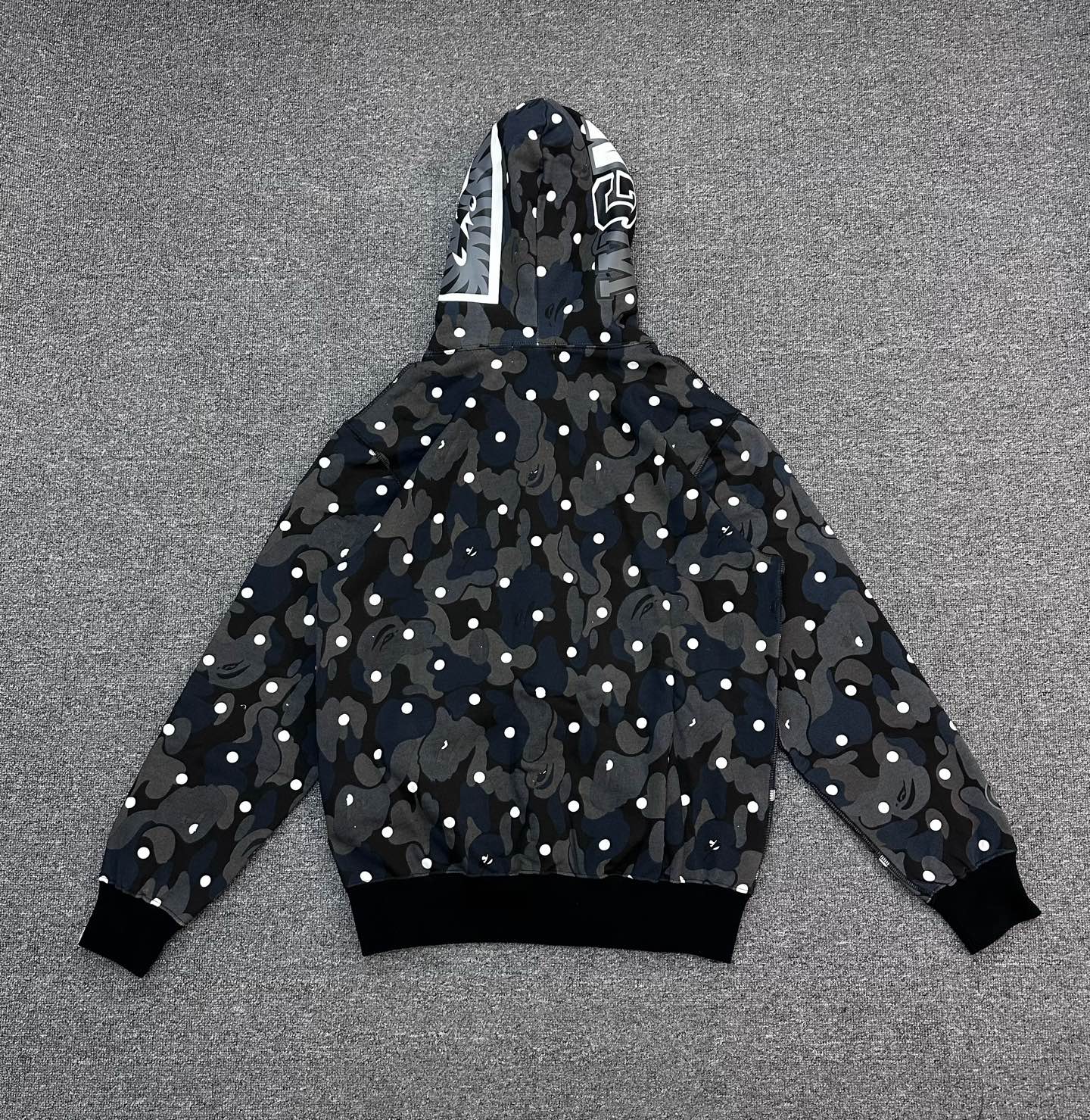 A BATHING APE BAPE SS25 猿人 波点迷彩 拉链外套 男女同款B0-1l80-115-302