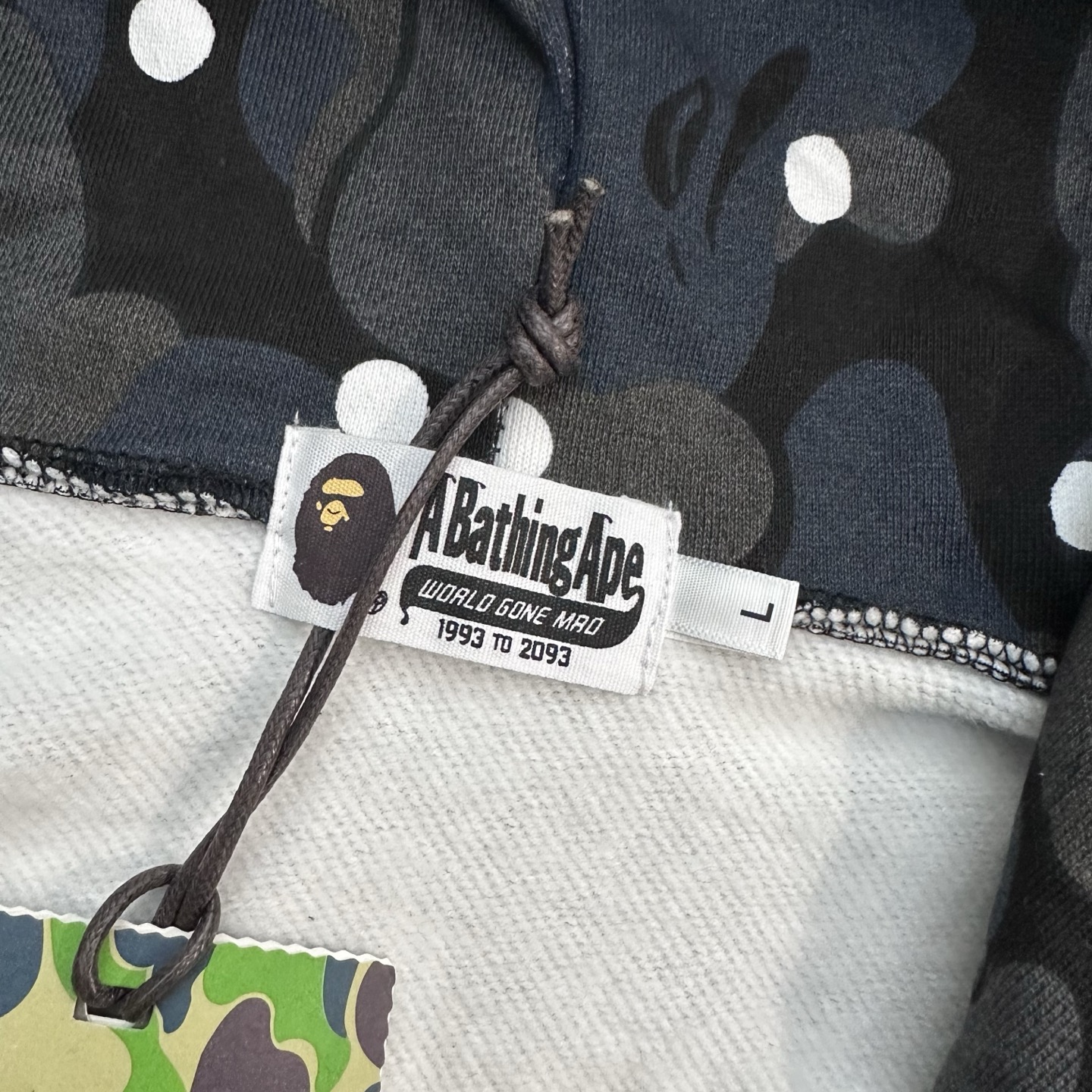 A BATHING APE BAPE SS25 猿人 波点迷彩 拉链外套 男女同款B0-1l80-115-302