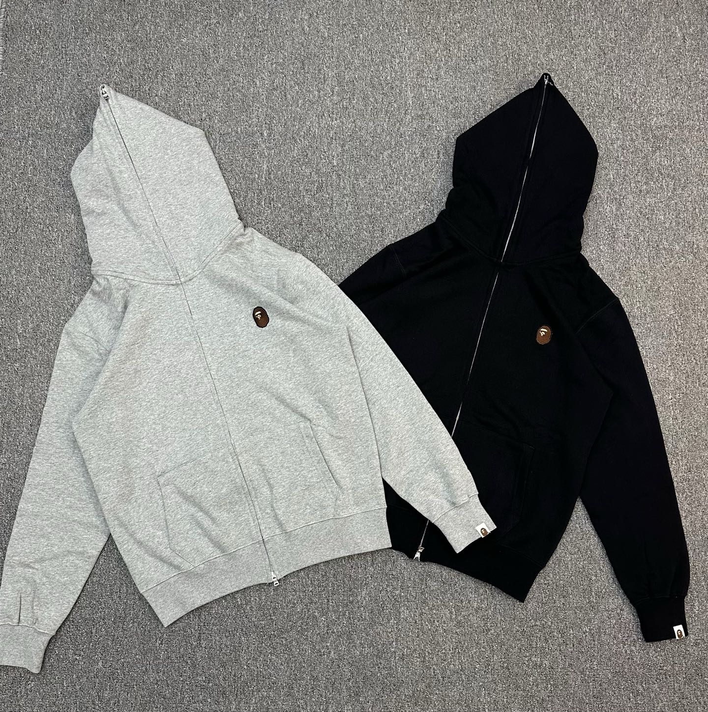 A BATHING APE BAPE SS24 猿人  小logo 拉链外套  男女同款 B0-0ZXSWM115008N