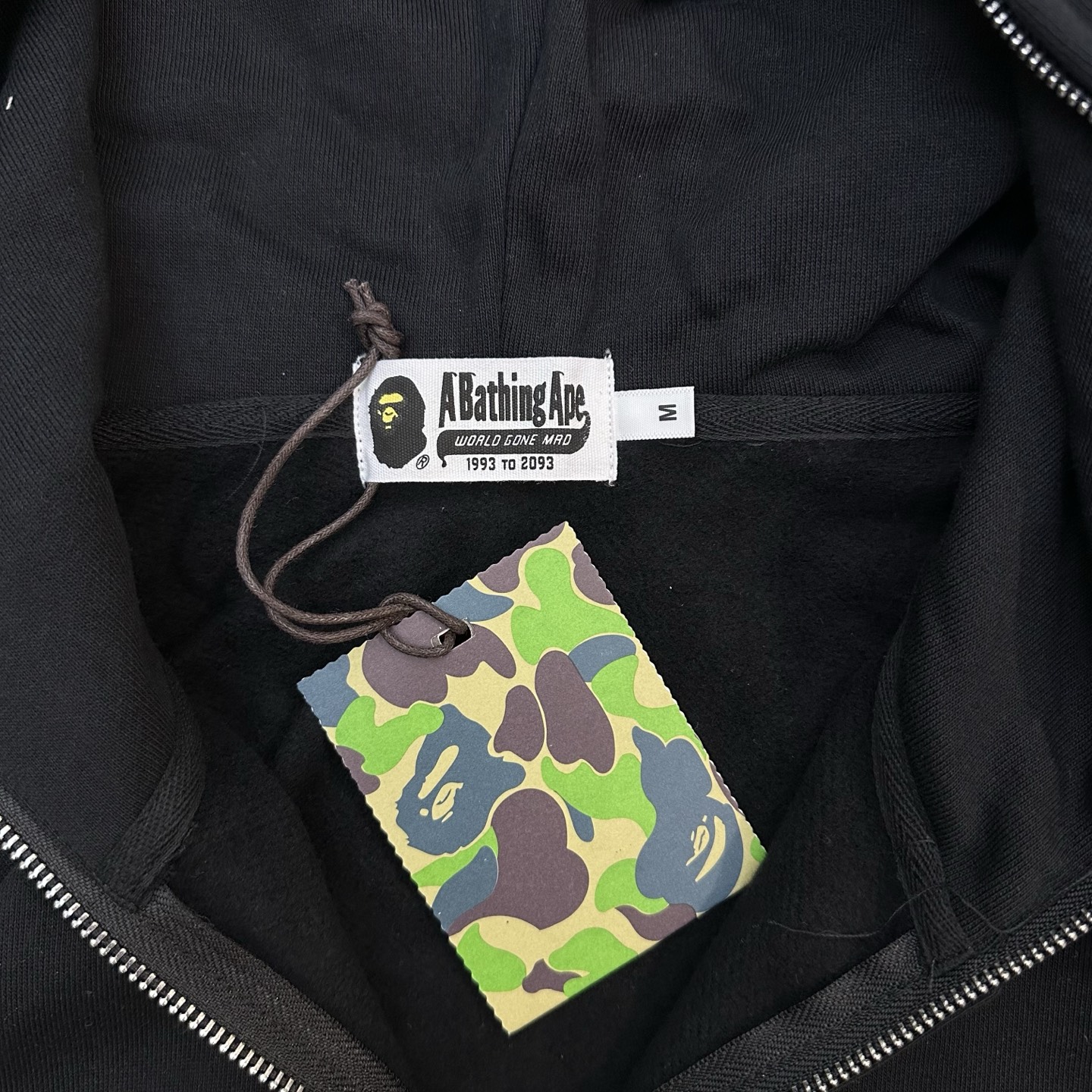 A BATHING APE BAPE SS24 猿人  小logo 拉链外套  男女同款 B0-0ZXSWM115008N