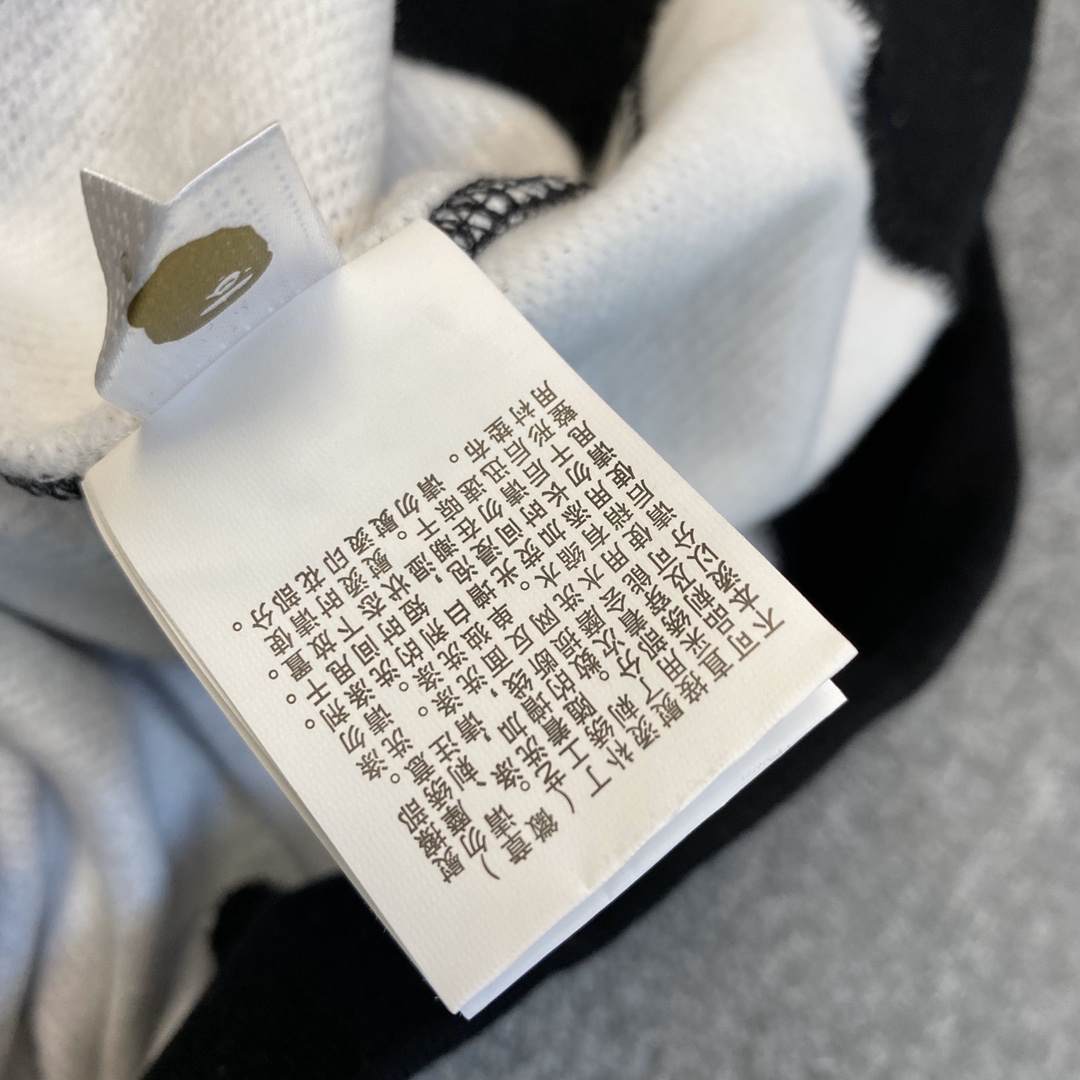 A BATHING APE BAPE  猿人鲨鱼 星空迷彩 拉链外套 黑色 男女同款 