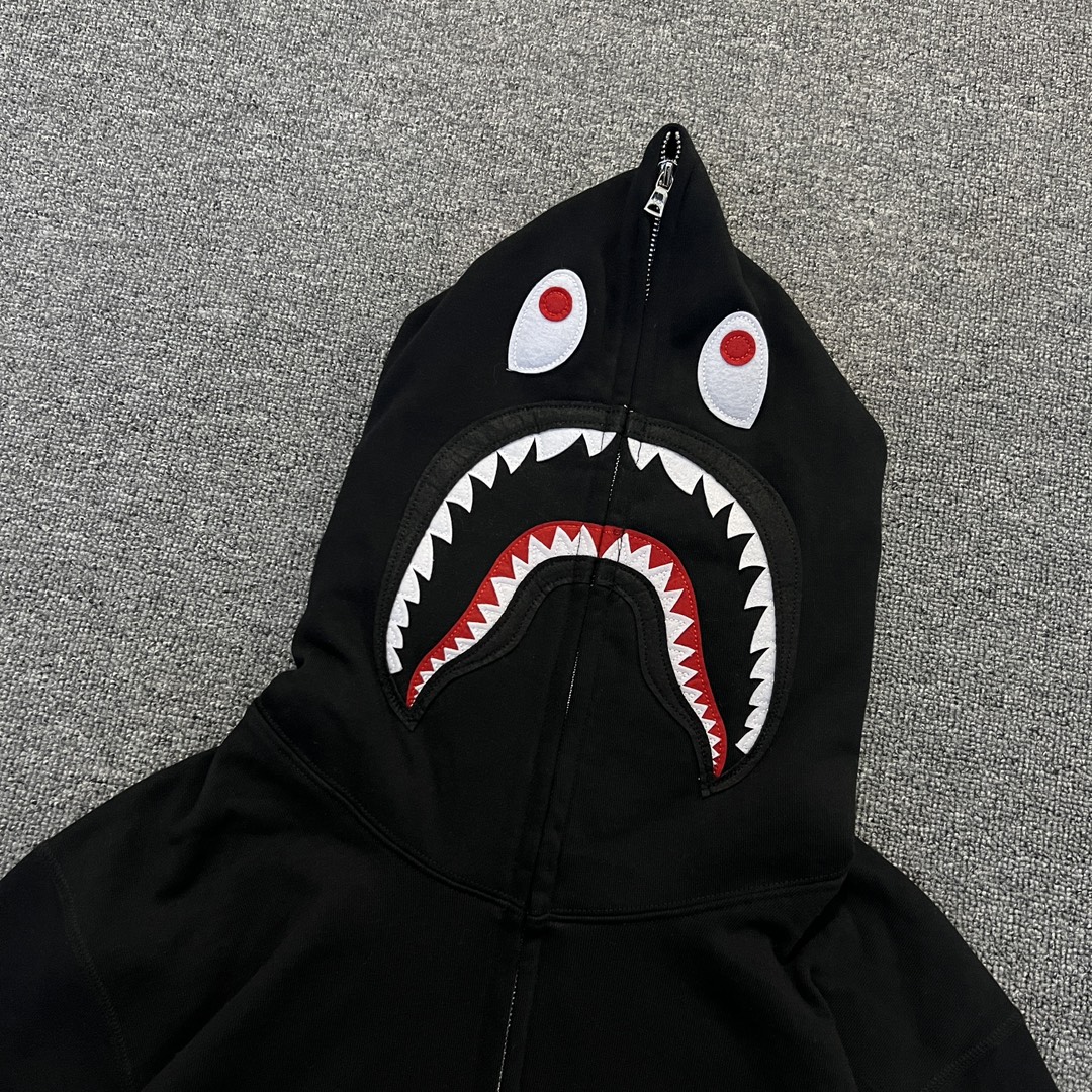 A BATHING APE BAPE  猿人 净色 拉链外套  男女同款 B0