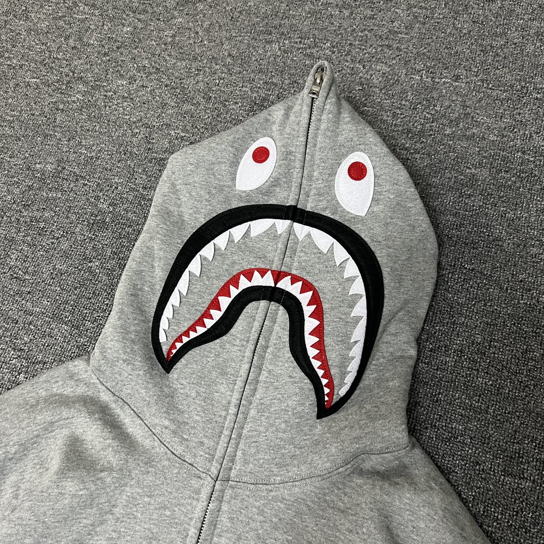 A BATHING APE BAPE  猿人 净色 拉链外套  男女同款 B0