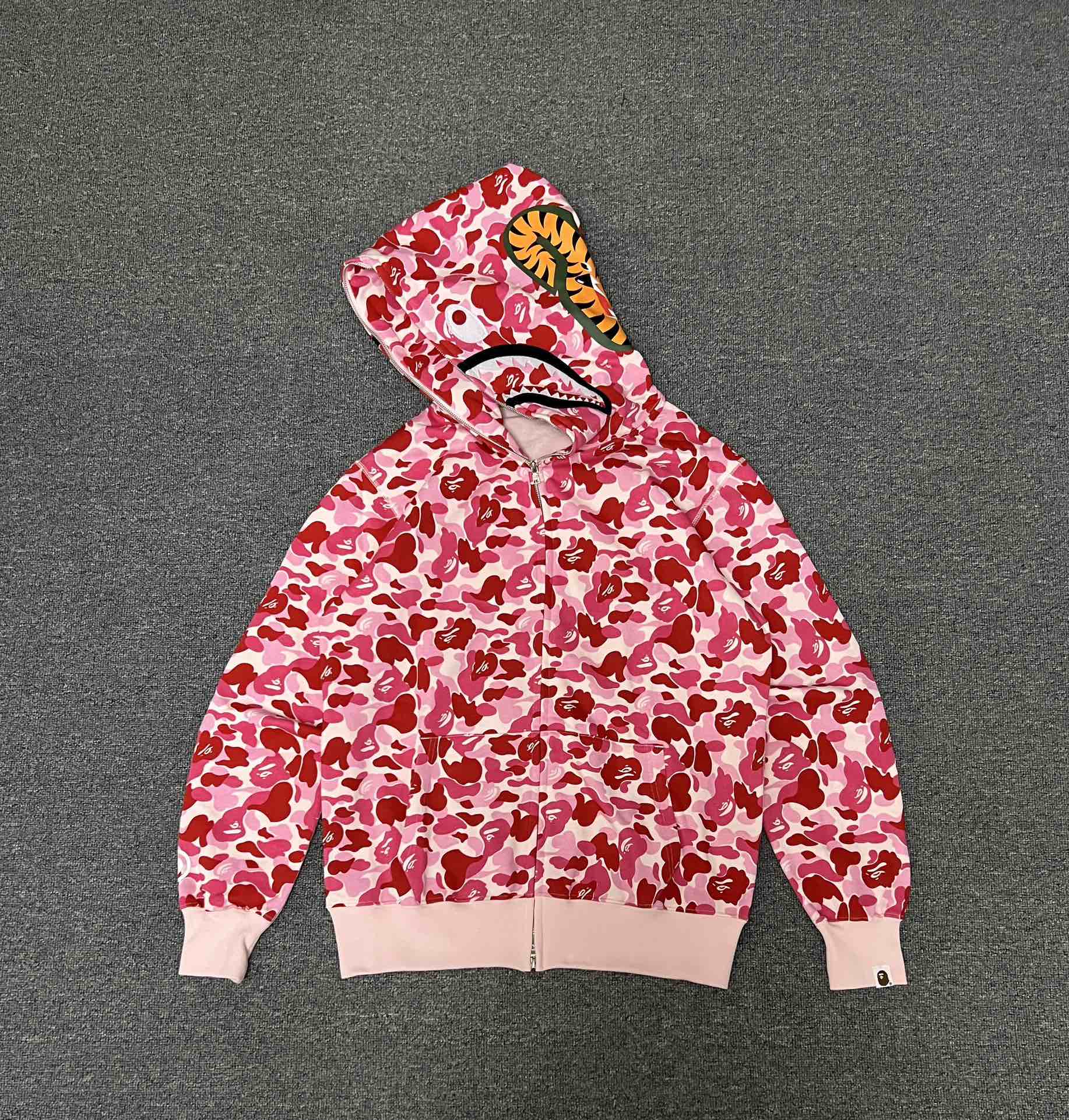 A BATHING APE BAPE  ABC 猿人 迷彩拉链外套  男女同款 B0